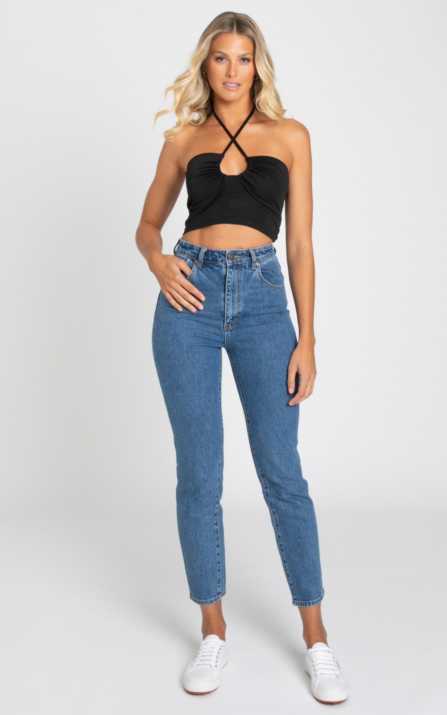 Rollas - Dusters Jeans in Sadie Blue