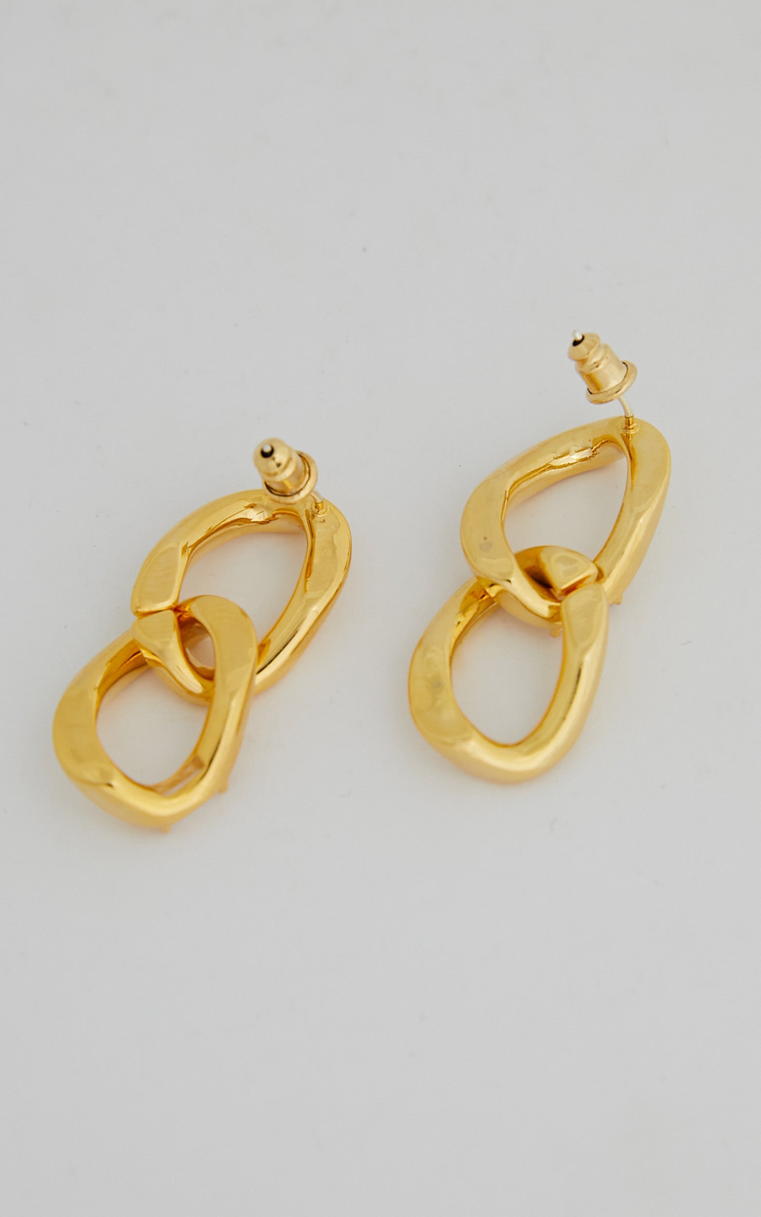 Parvine Drop Earrings in Gold