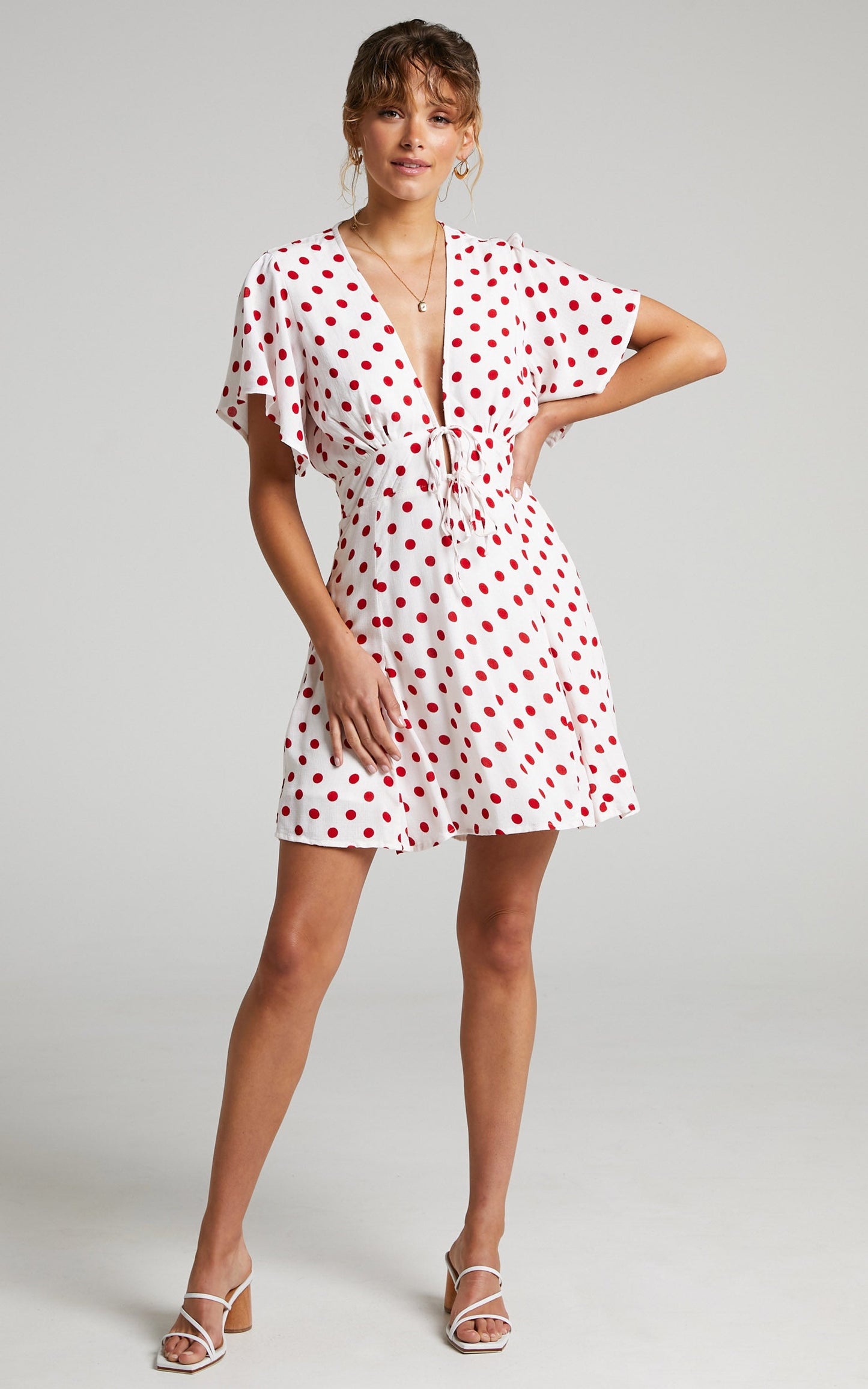 Rue Stiic - Leslie Mini Dress in Elle Polka Dot