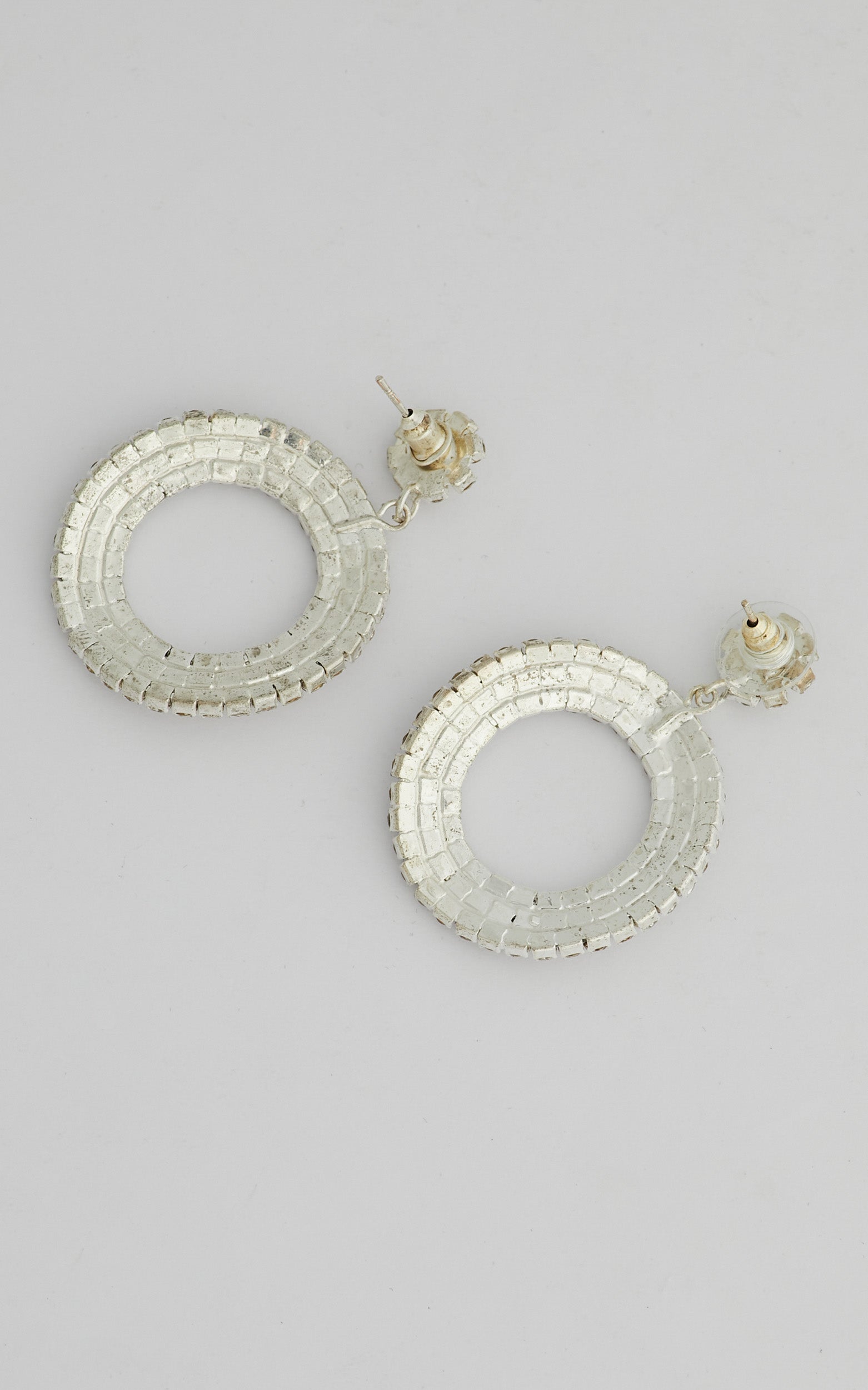 Rufina Earrings in Diamante