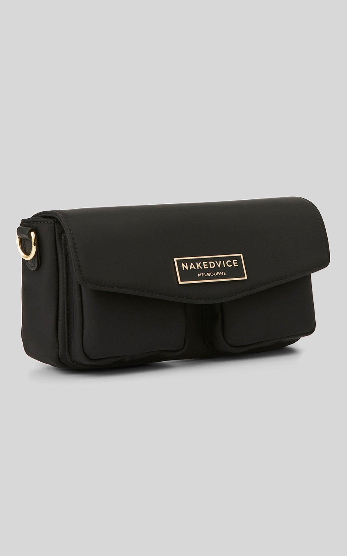 Nakedvice - The NV Utility Nylon Bag in Black