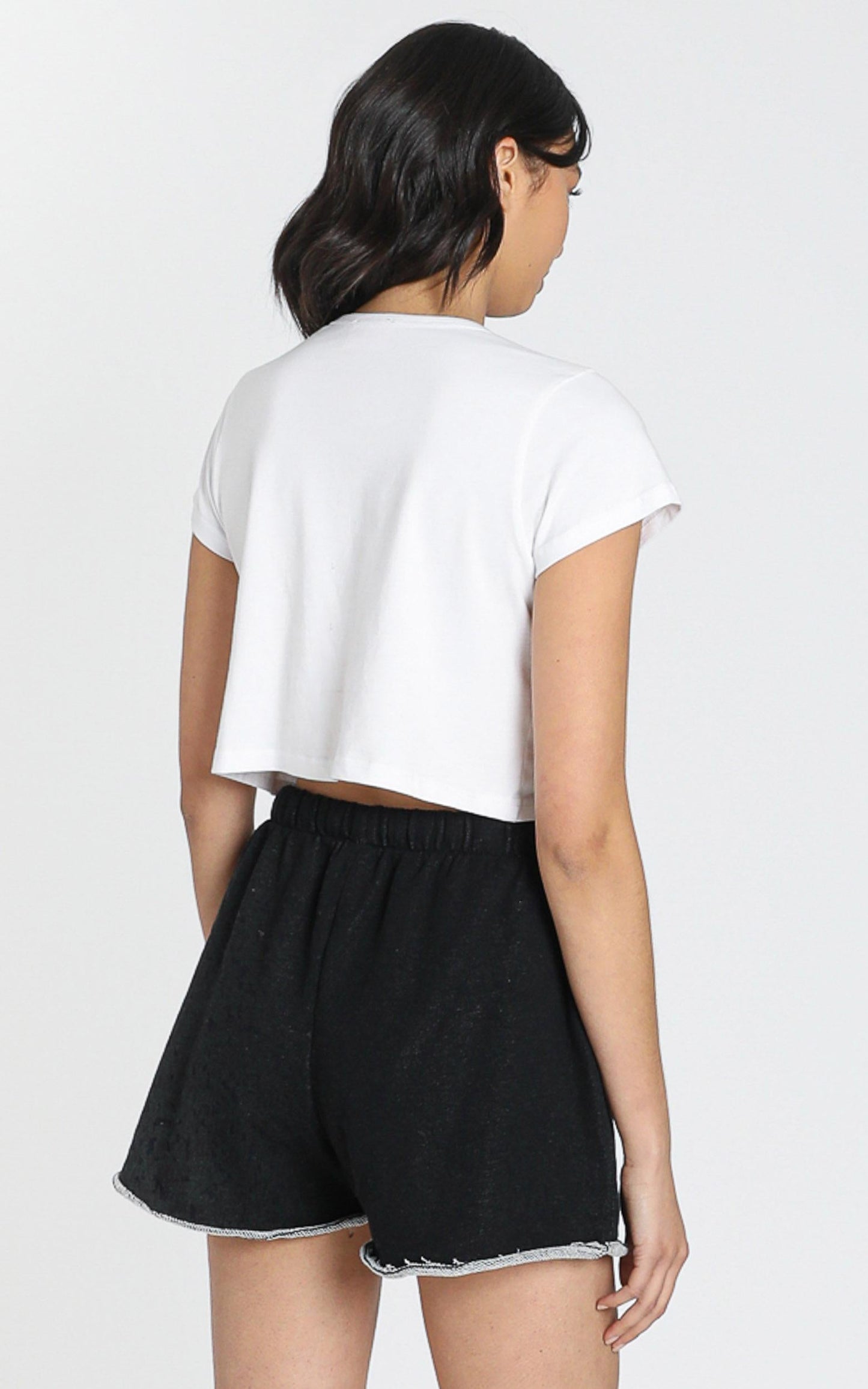 AS Colour - Perry Track Shorts in Black Marl