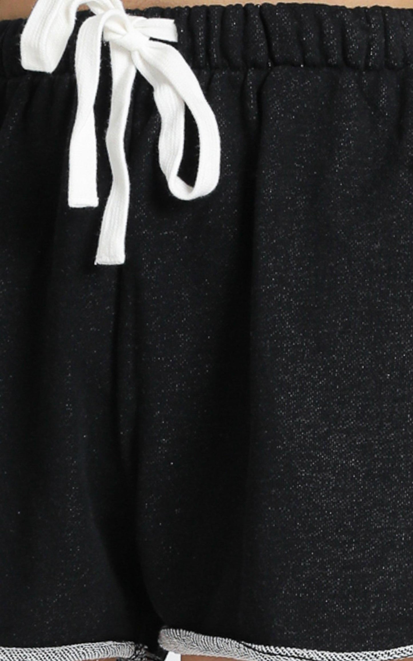 AS Colour - Perry Track Shorts in Black Marl