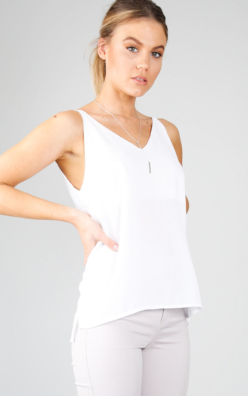 Float Top In White