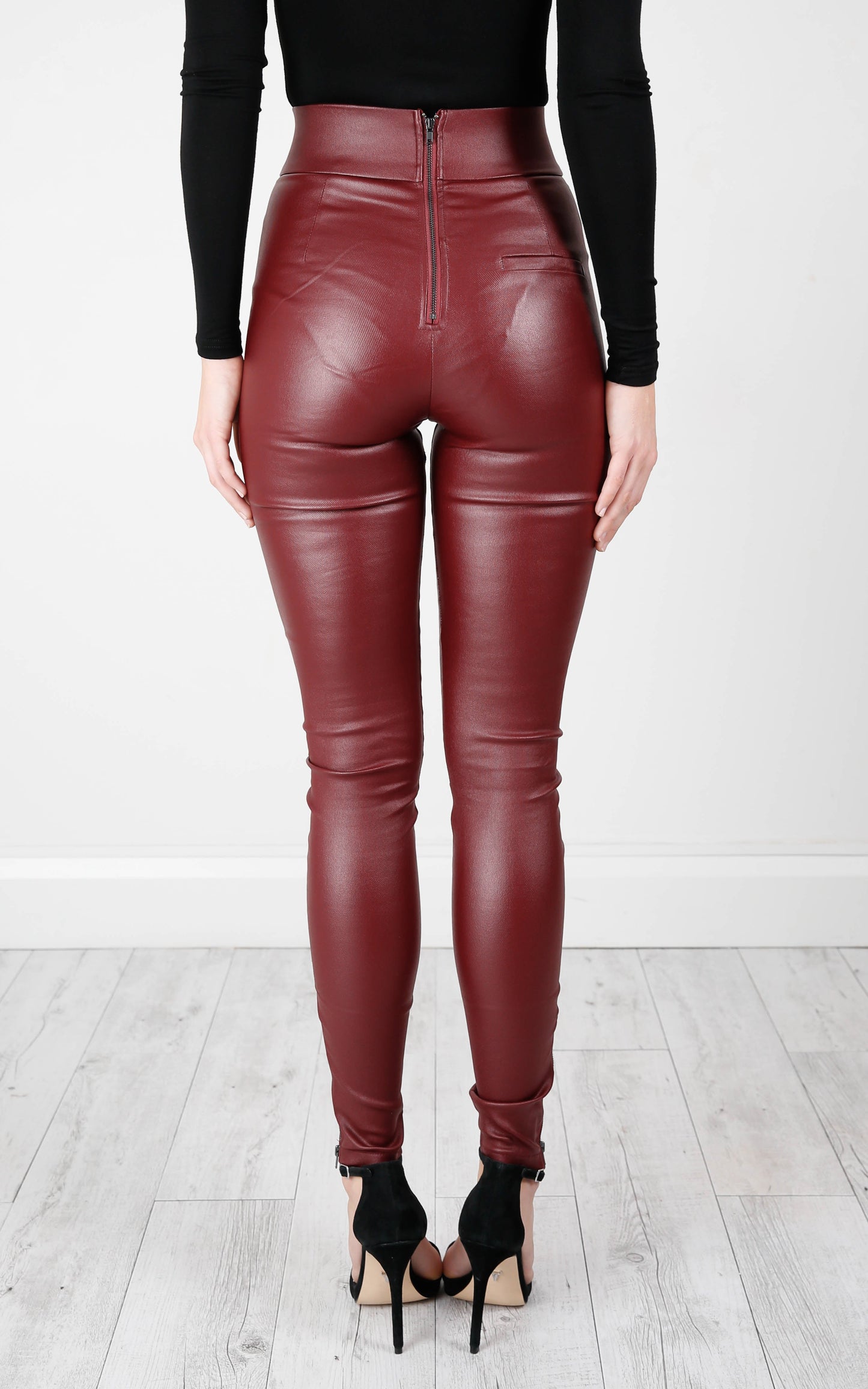 Trouble Maker Pants In Wine