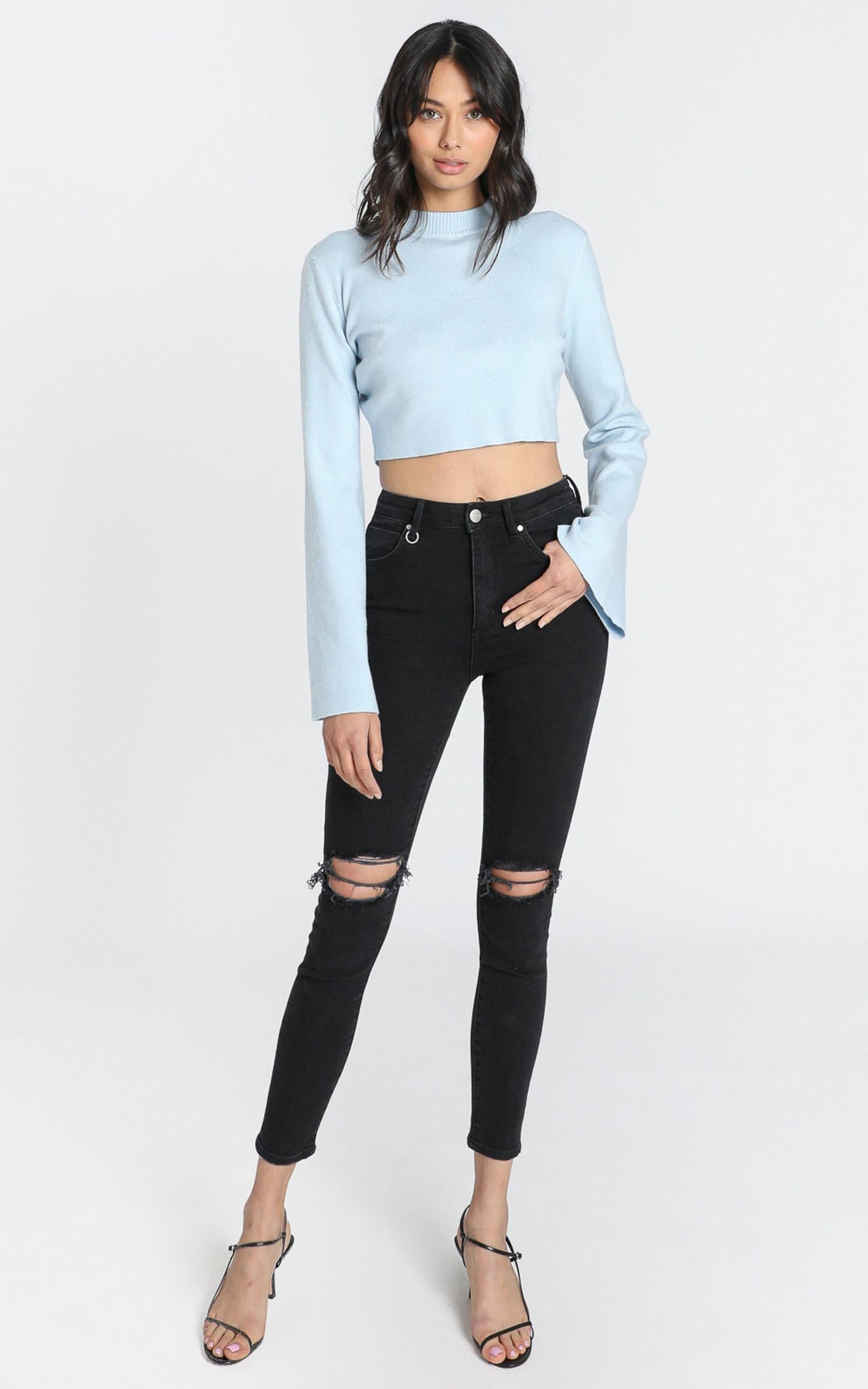 Neuw - Marilyn Skinny Jeans in Busted Black