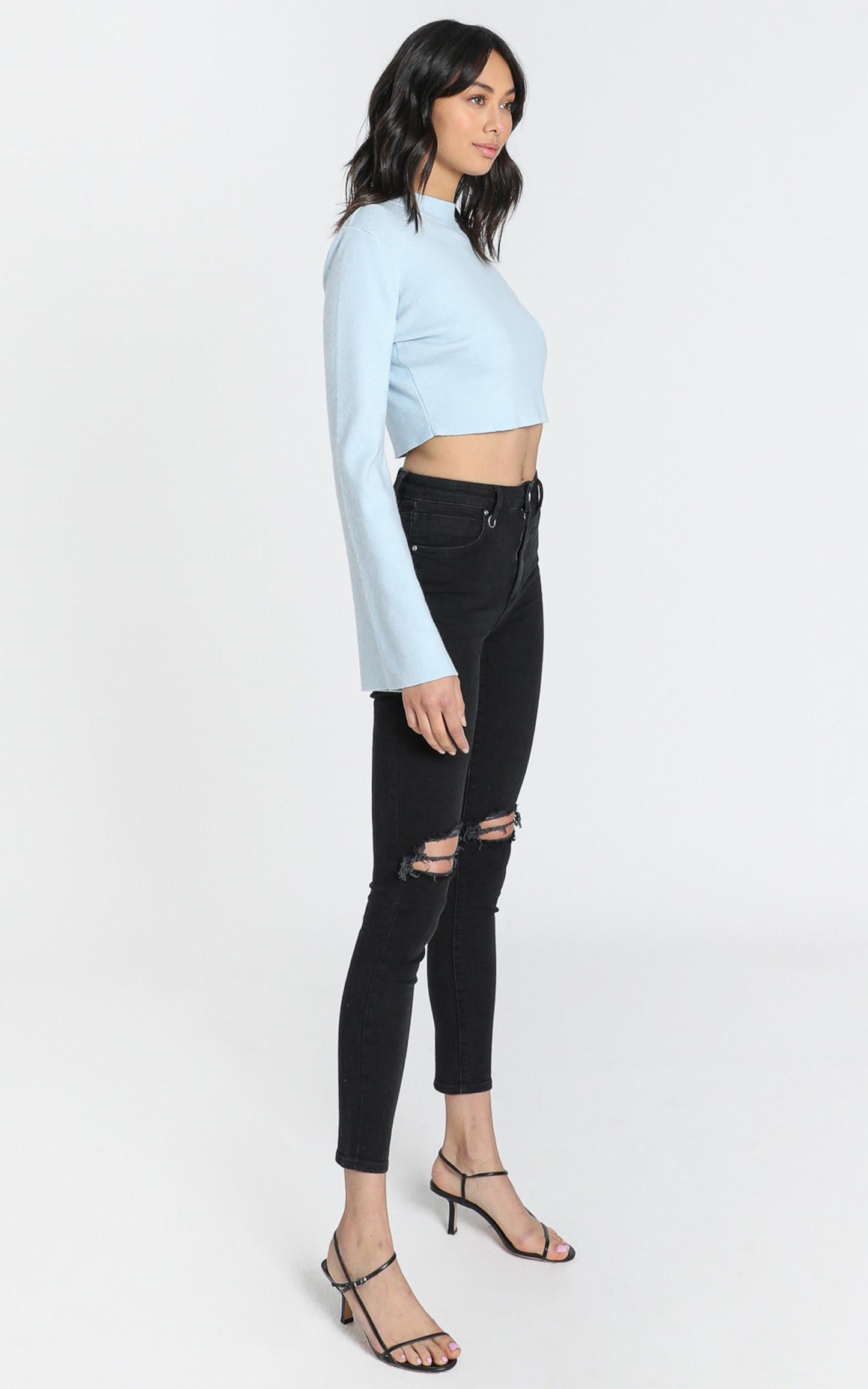 Neuw - Marilyn Skinny Jeans in Busted Black