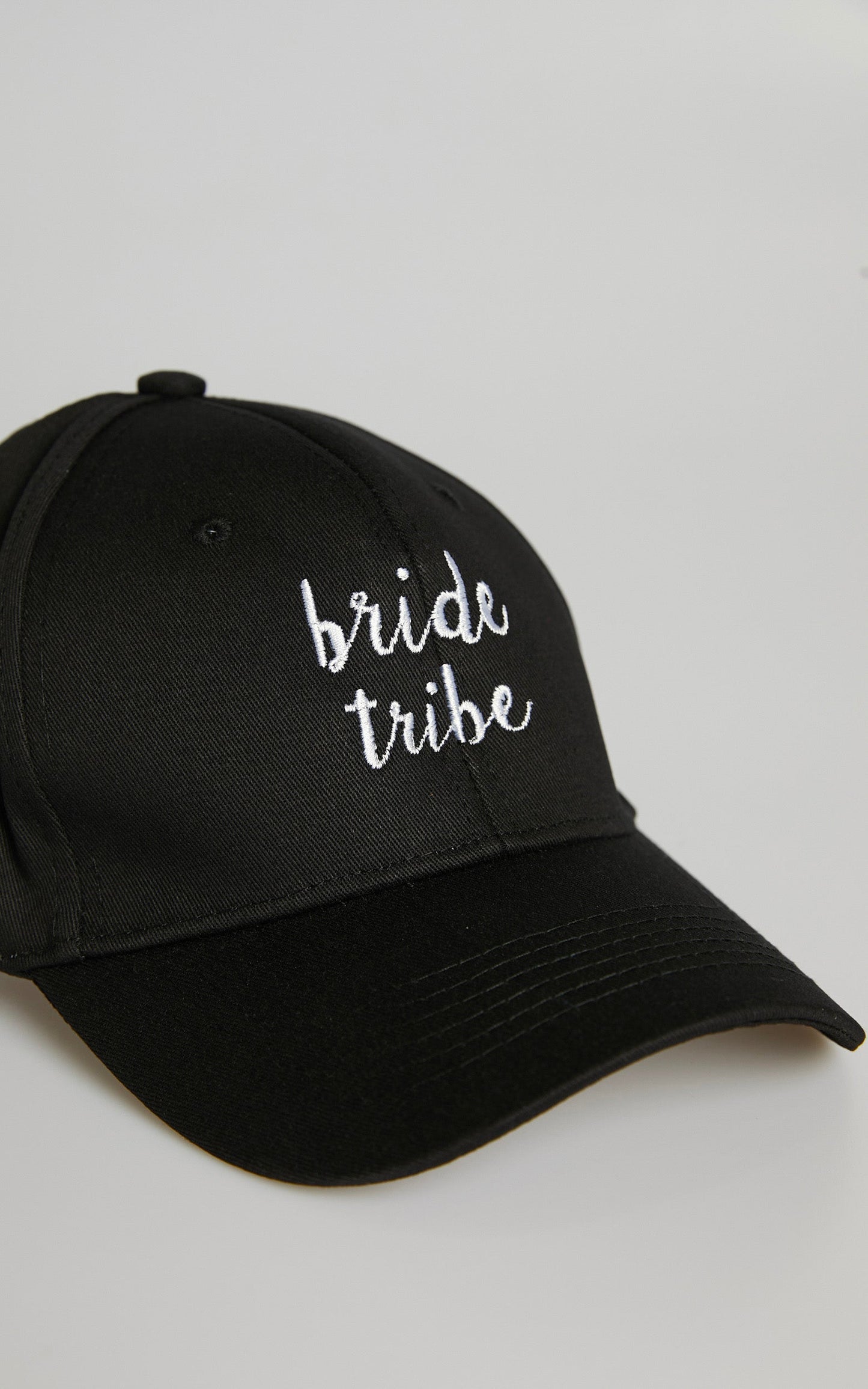 Bride Tribe Cap in Black