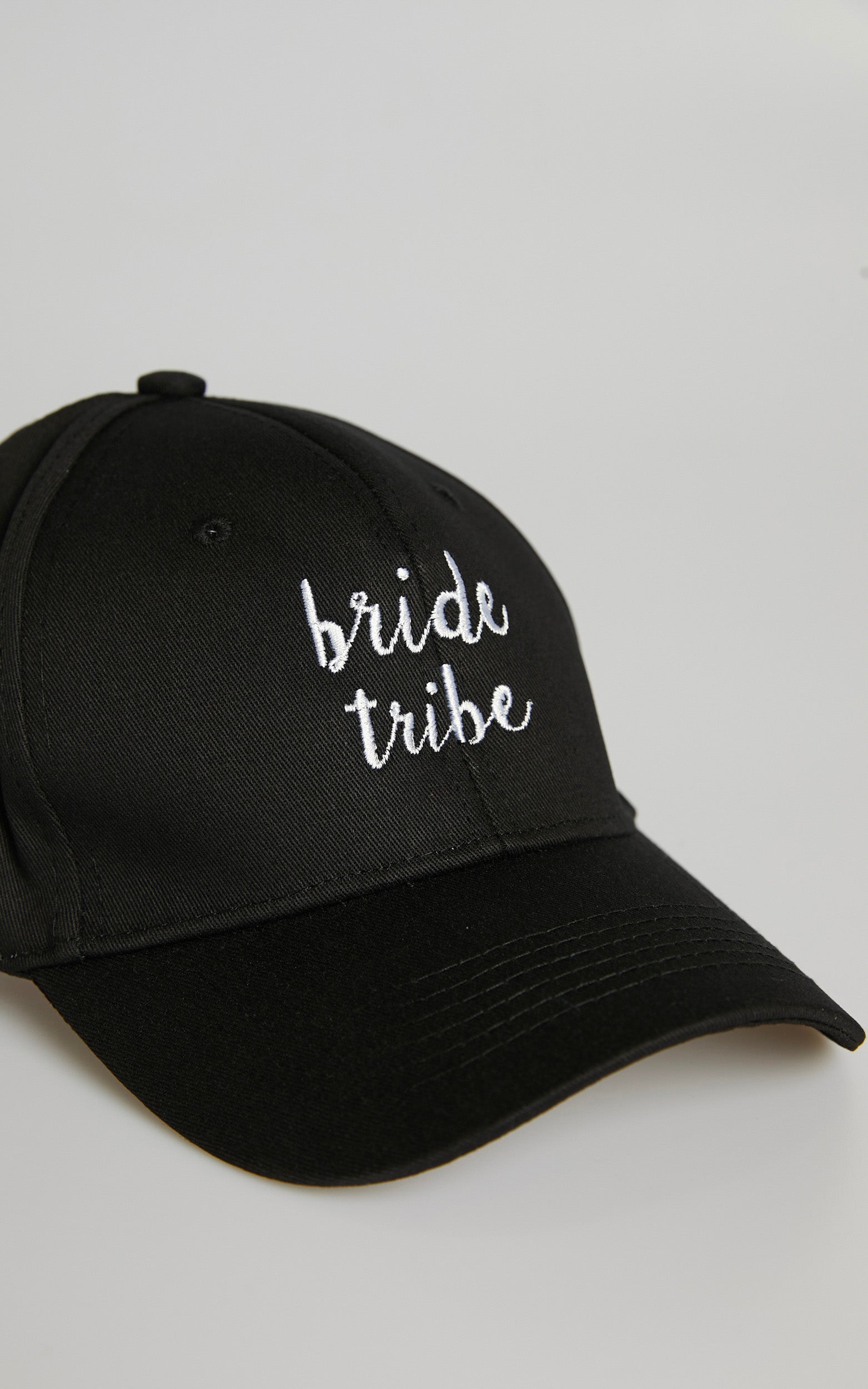 Bride Tribe Cap in Black