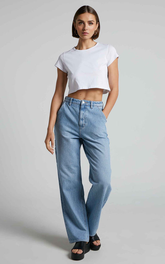 Riders by Lee - Hi Baggy Jeans in Fantasy Blue
