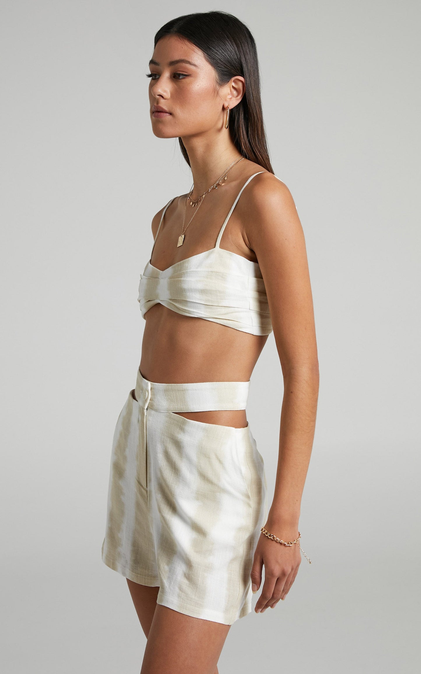 4th & Reckless - Blake Short in Stripe Print