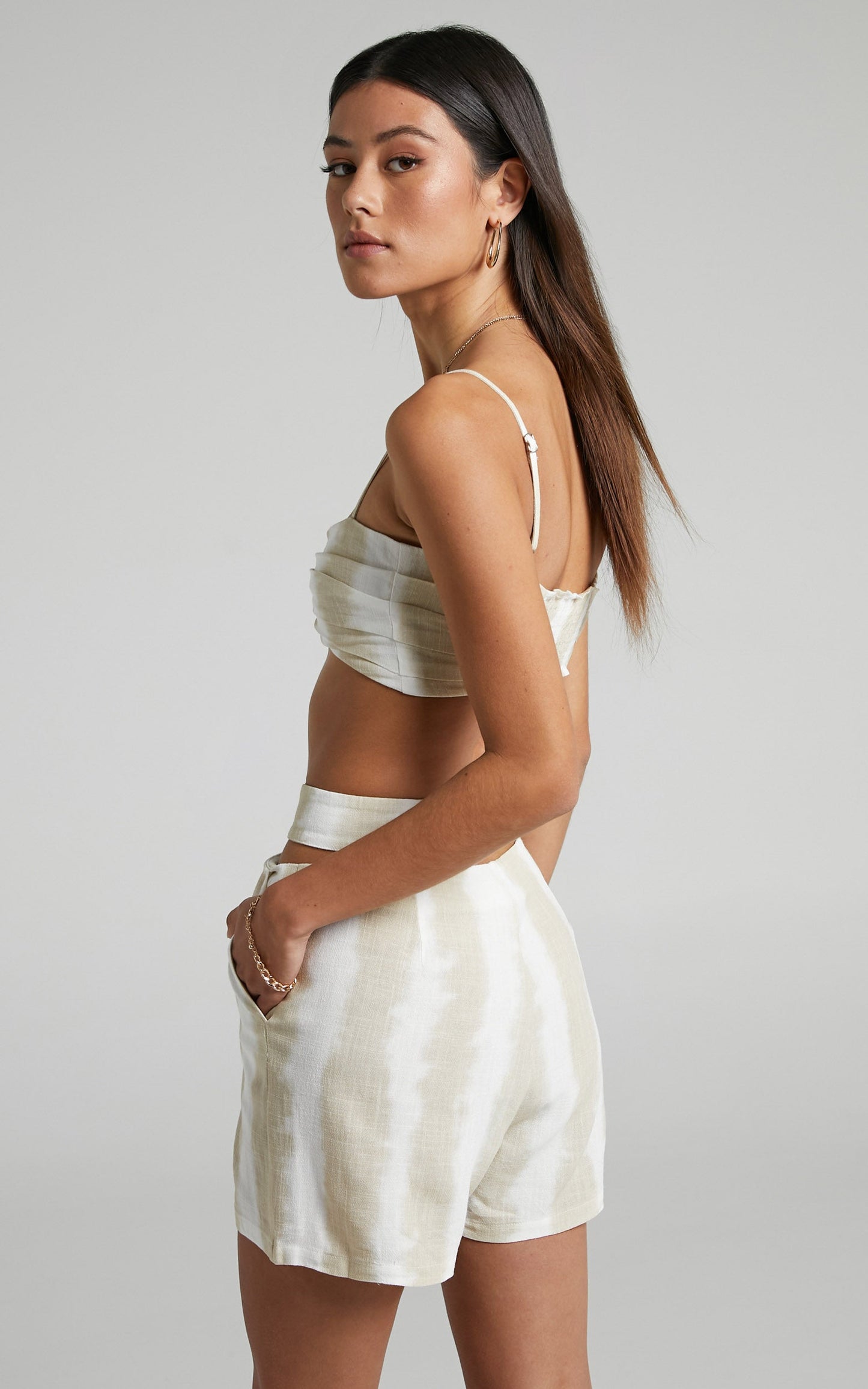 4th & Reckless - Blake Short in Stripe Print