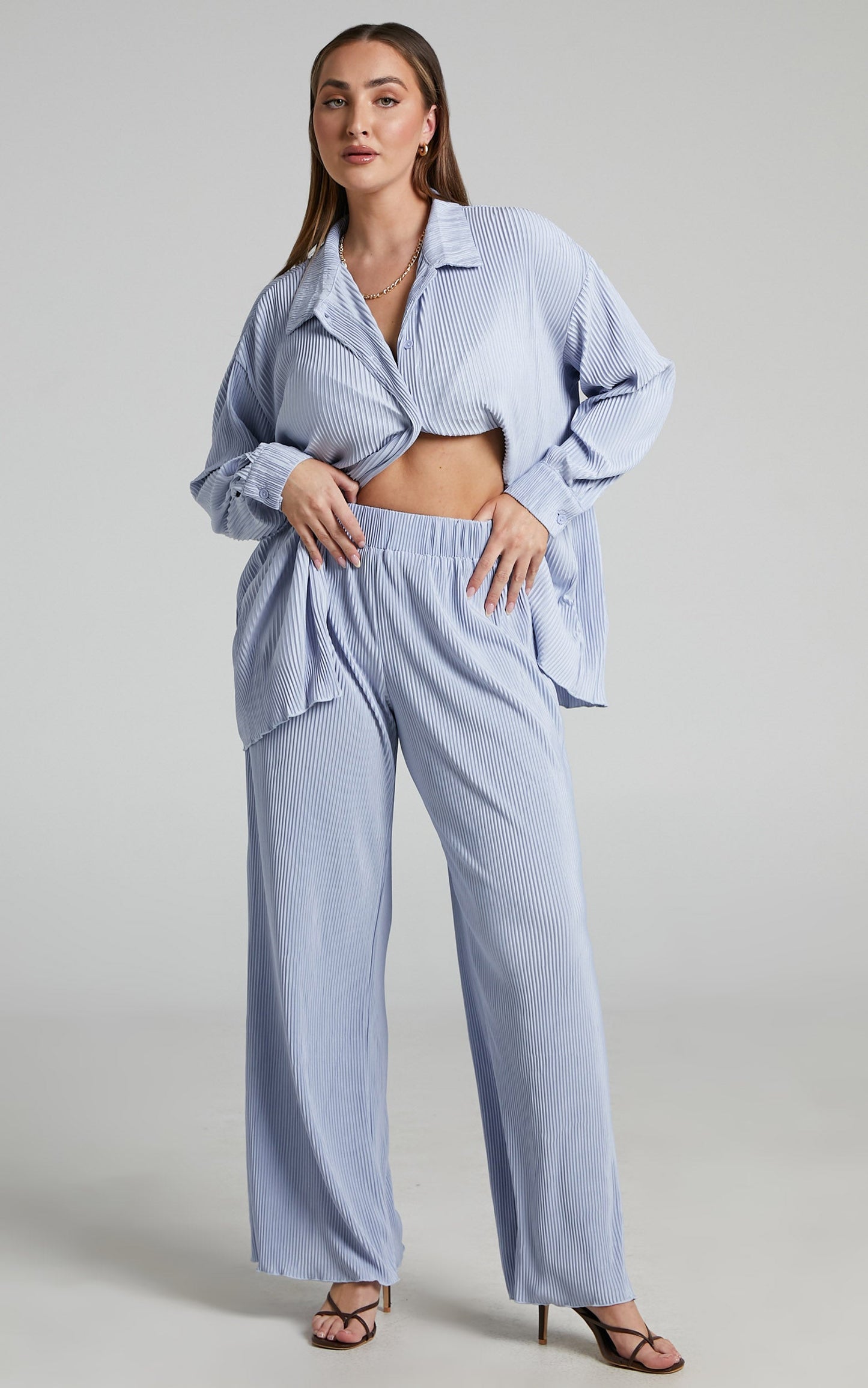 4TH & RECKLESS - PALAIS SHIRT in Blue