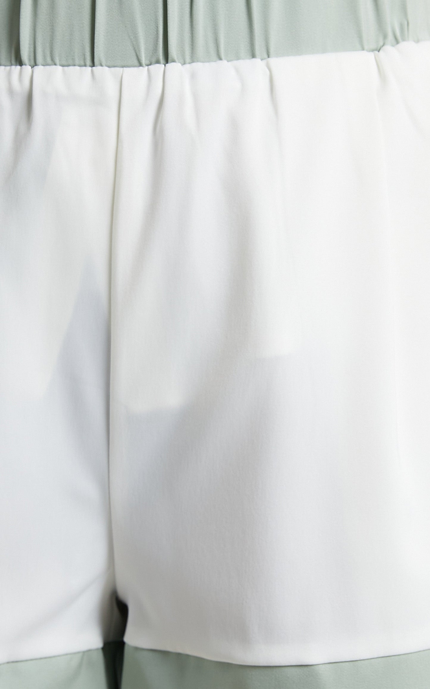 4th & Reckless - Patty Short in Sage & Cream