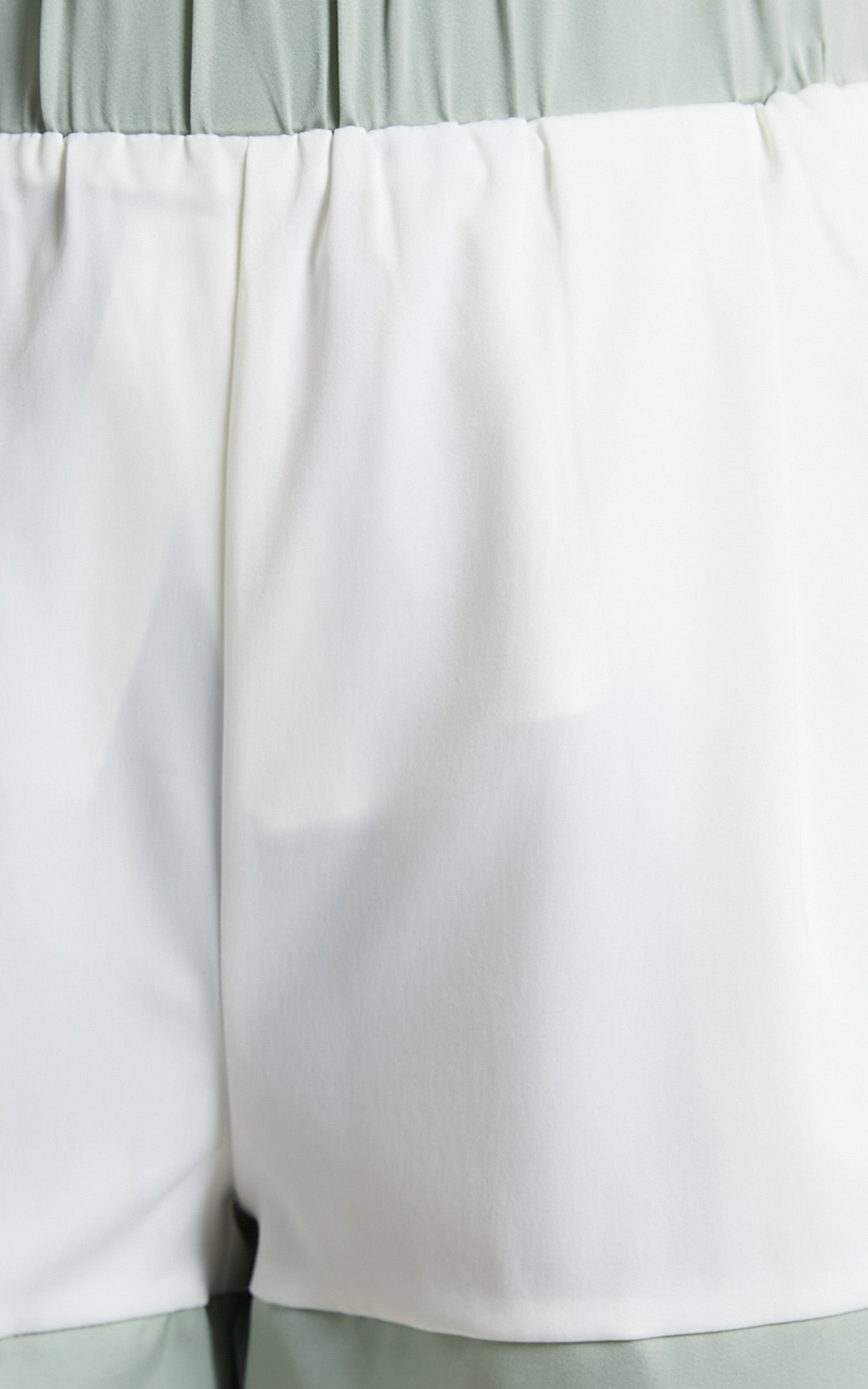 4th & Reckless - Patty Short in Sage & Cream