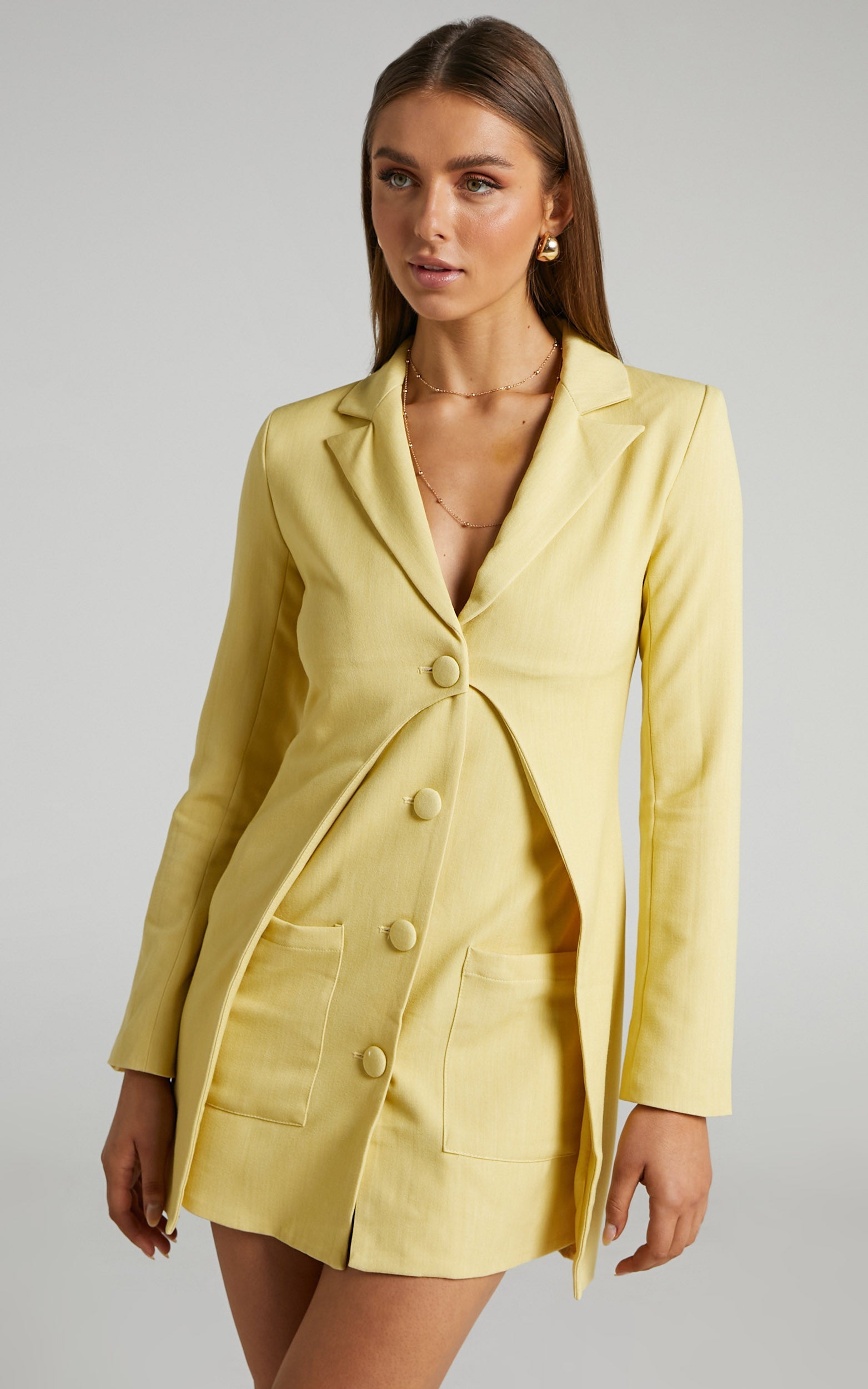 4th & Reckless - Ruth Blazer in Yellow