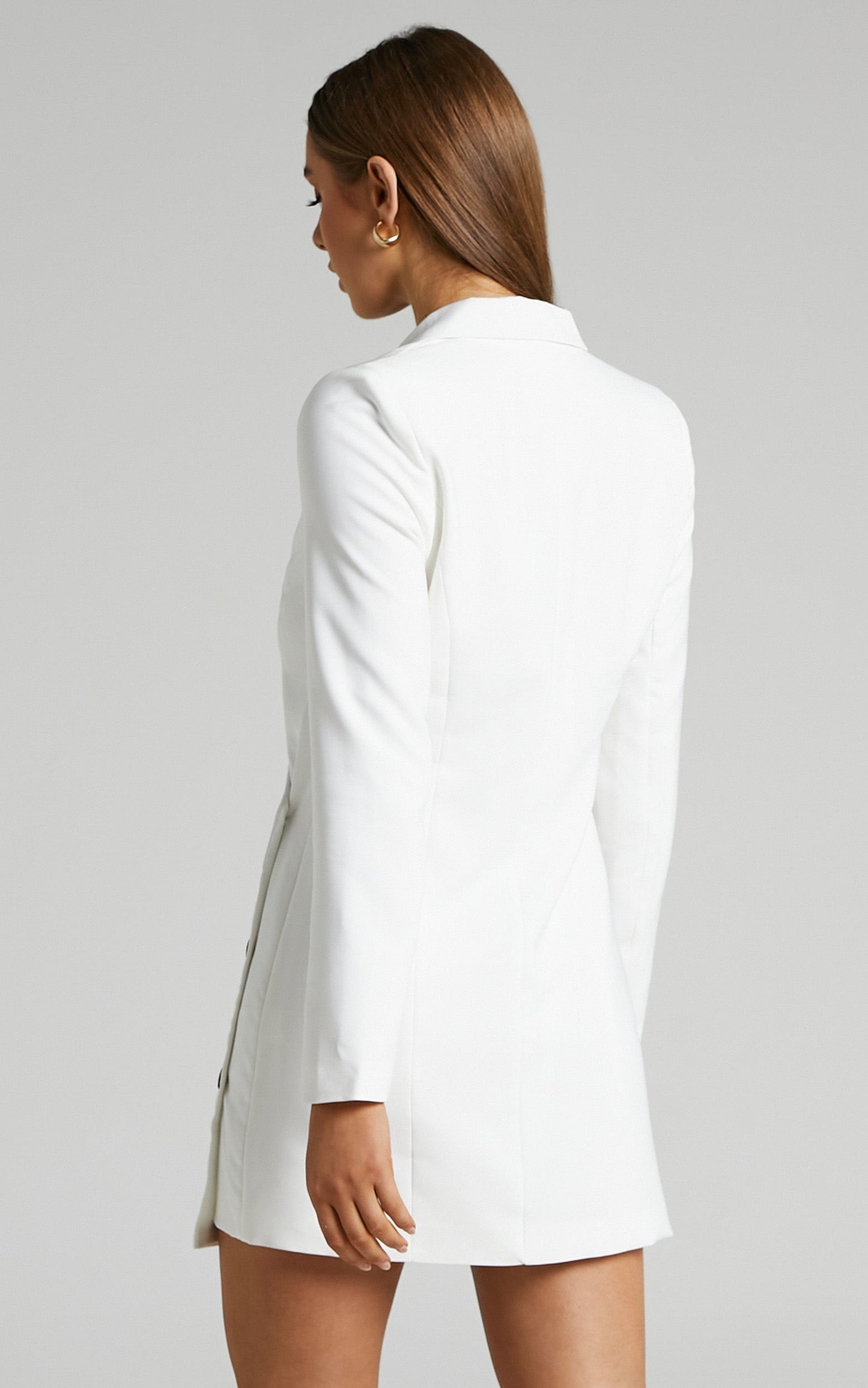 4th & Reckless - Rebecca Blazer Dress in Off White
