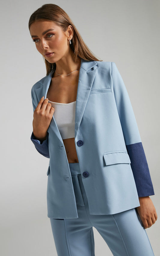 4th & Reckless - Violet Blazer in Blue