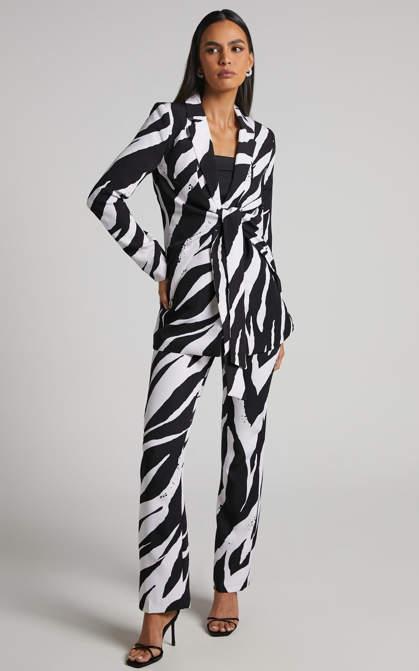 4th & Reckless - Karim Trouser in Zebra Print