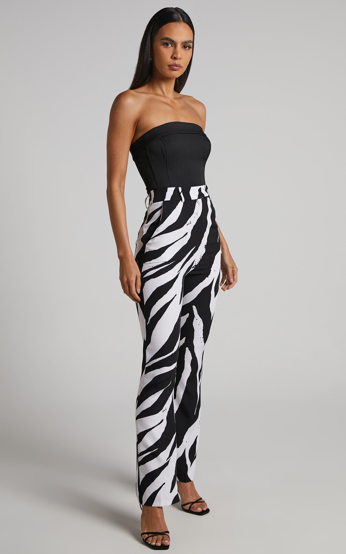 4th & Reckless - Karim Trouser in Zebra Print