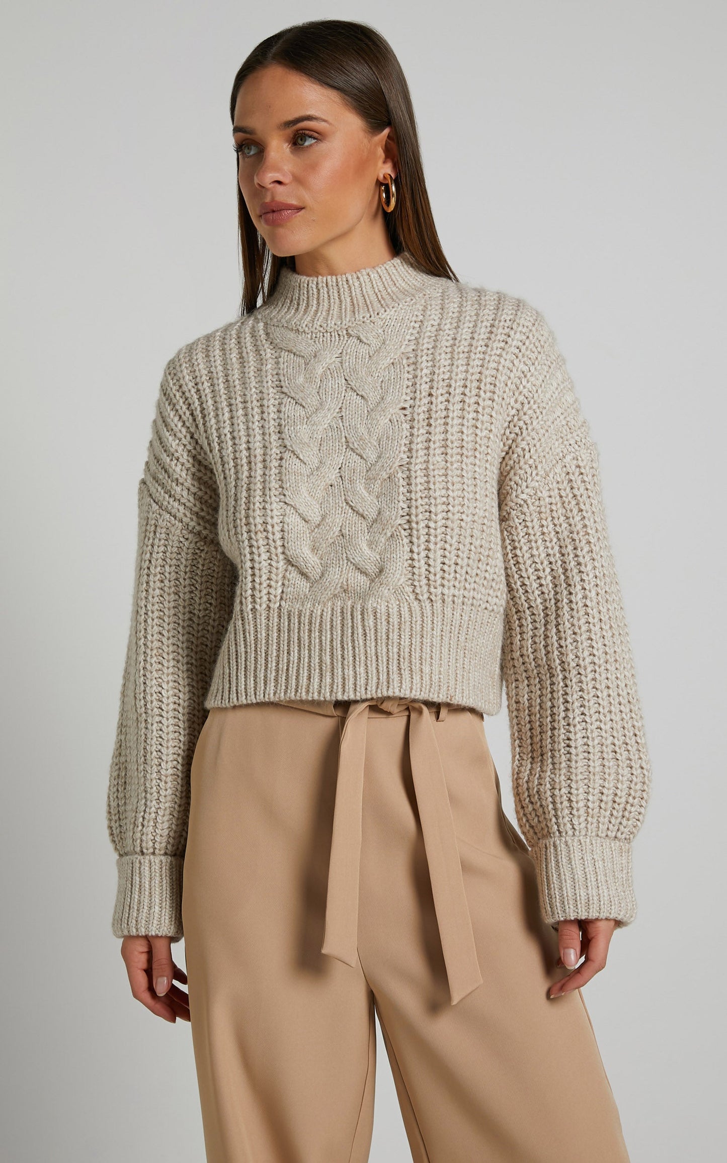 4Th & Reckless - CAROLYN KNIT JUMPER in Cream