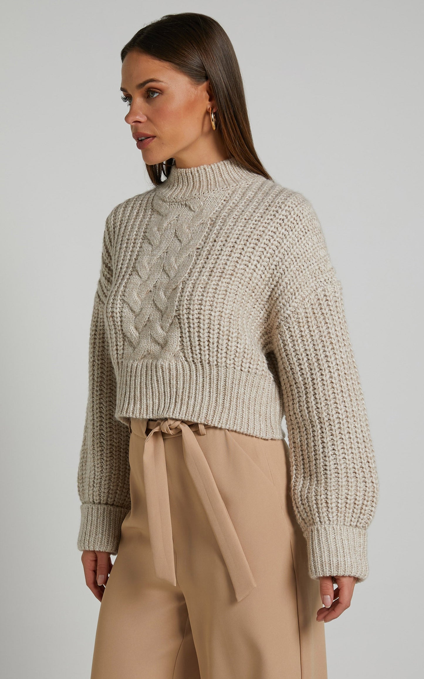 4Th & Reckless - CAROLYN KNIT JUMPER in Cream