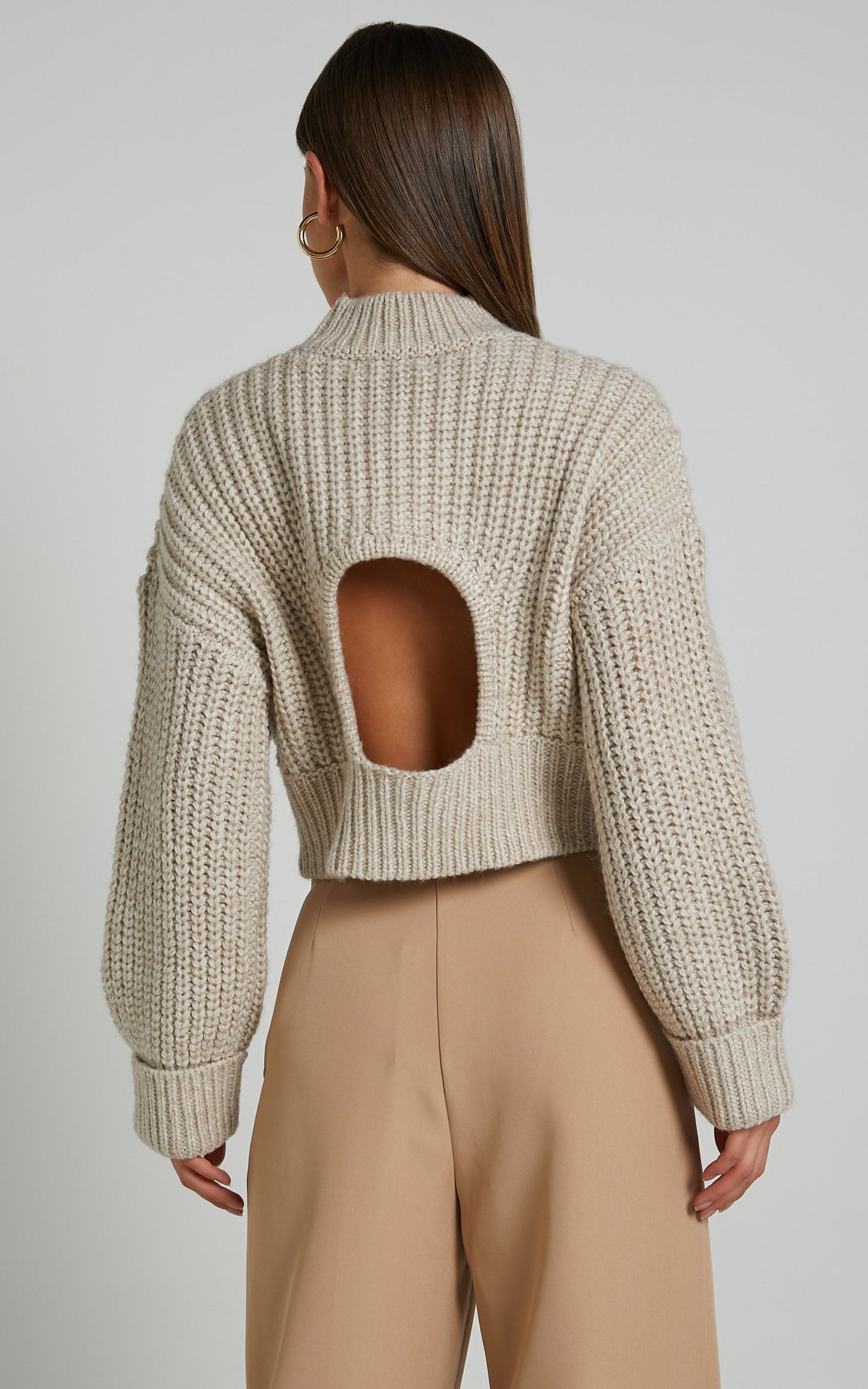 4Th & Reckless - CAROLYN KNIT JUMPER in Cream