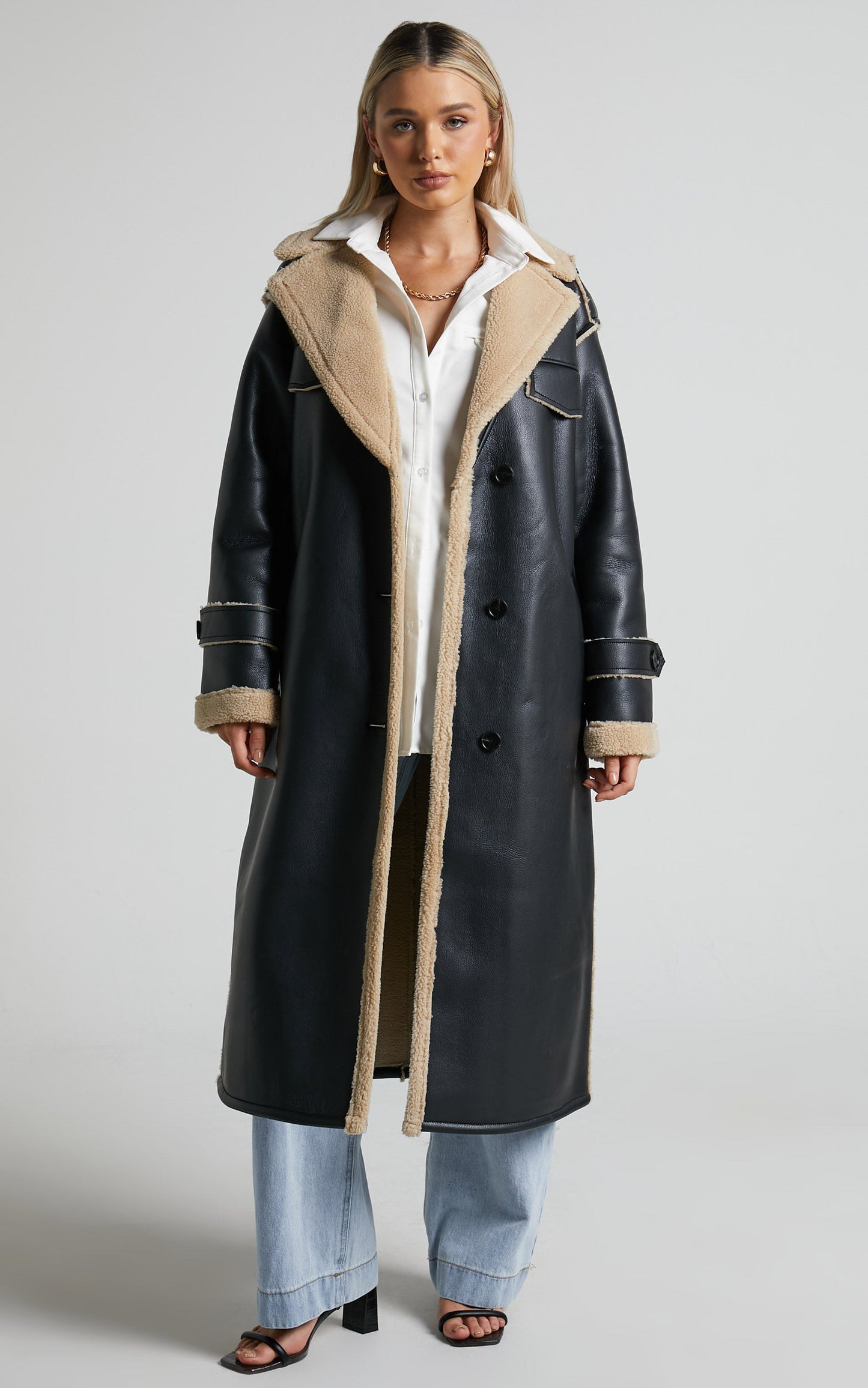 4Th & Reckless - Jodie Coat in Black