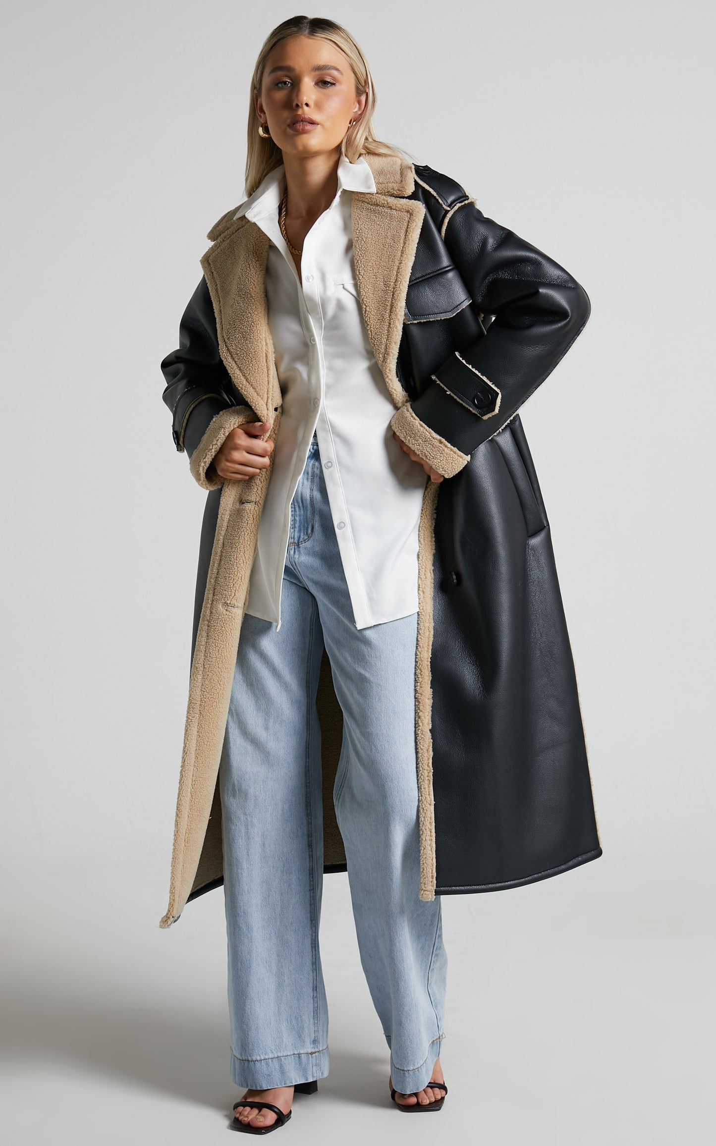 4Th & Reckless - Jodie Coat in Black