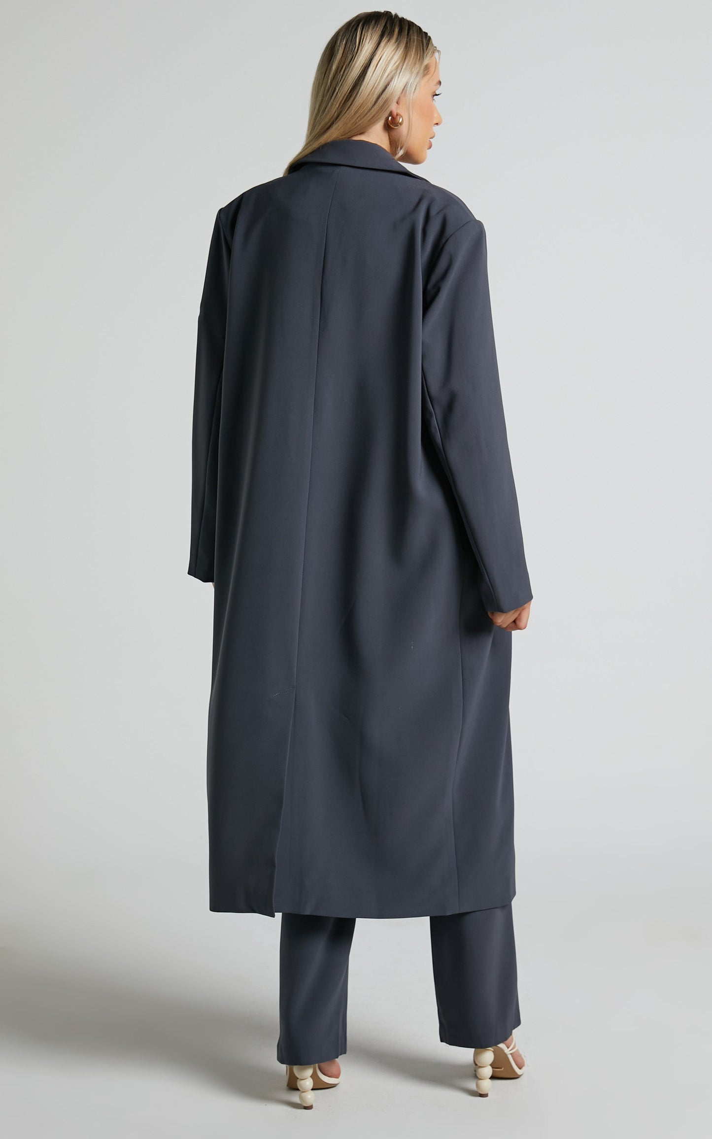 4Th & Reckless - Kennedy Coat in Dark Grey