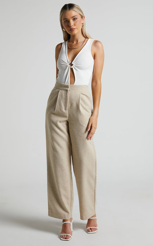 4Th & Reckless - Monica Jersey Bodysuit in White