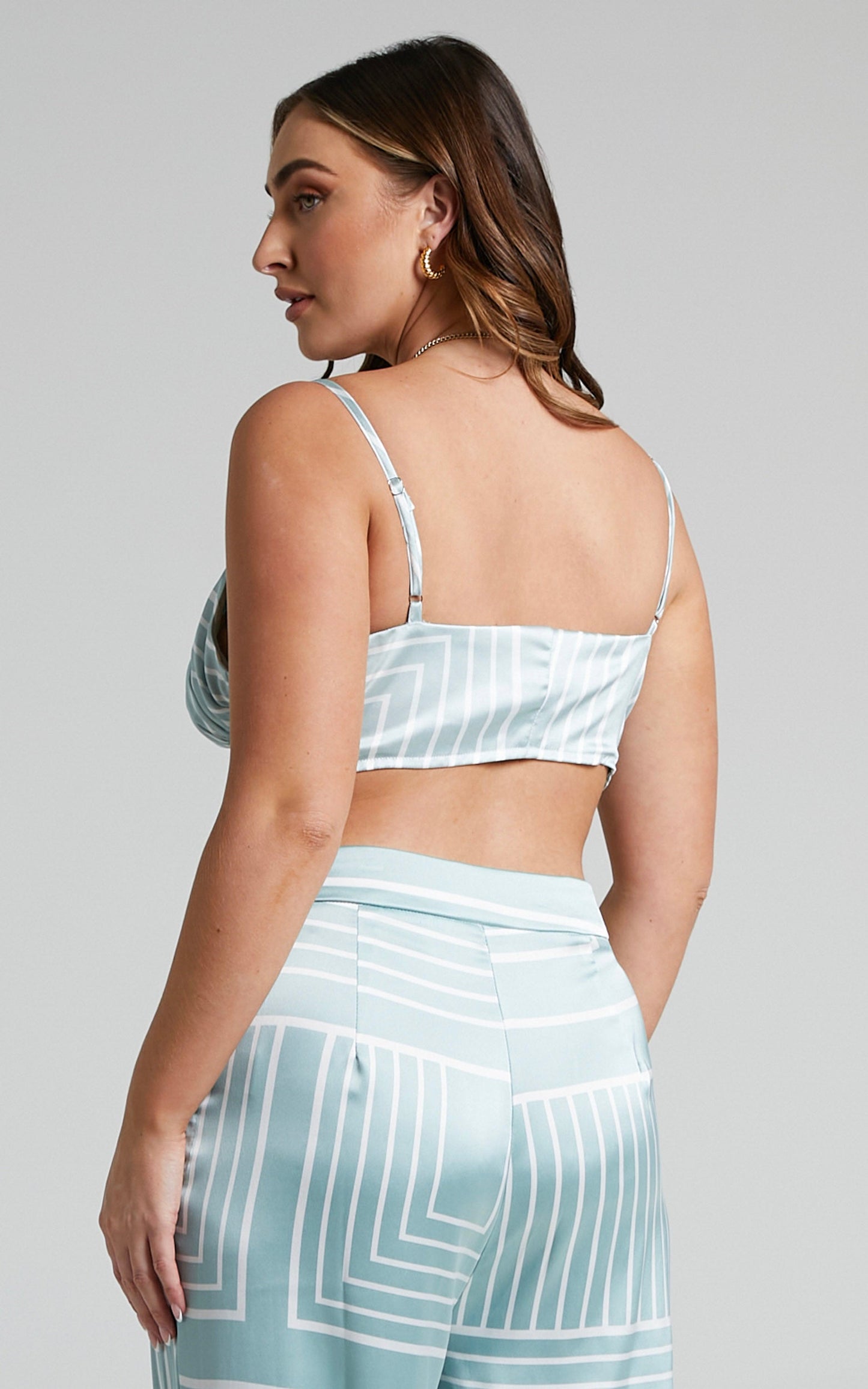 4th & Reckless - Francesca Top in Sage Print