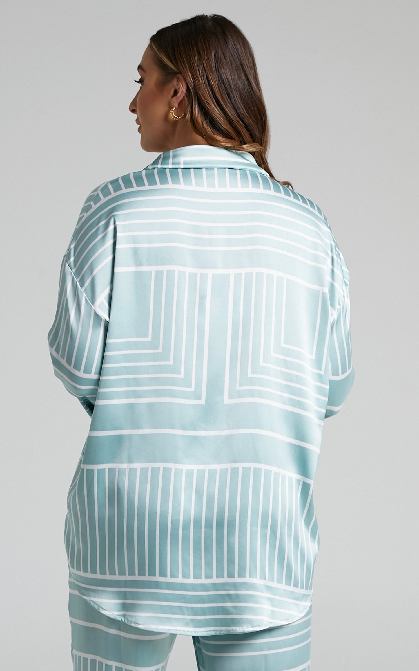4th & Reckless - Norma Shirt in Sage Print