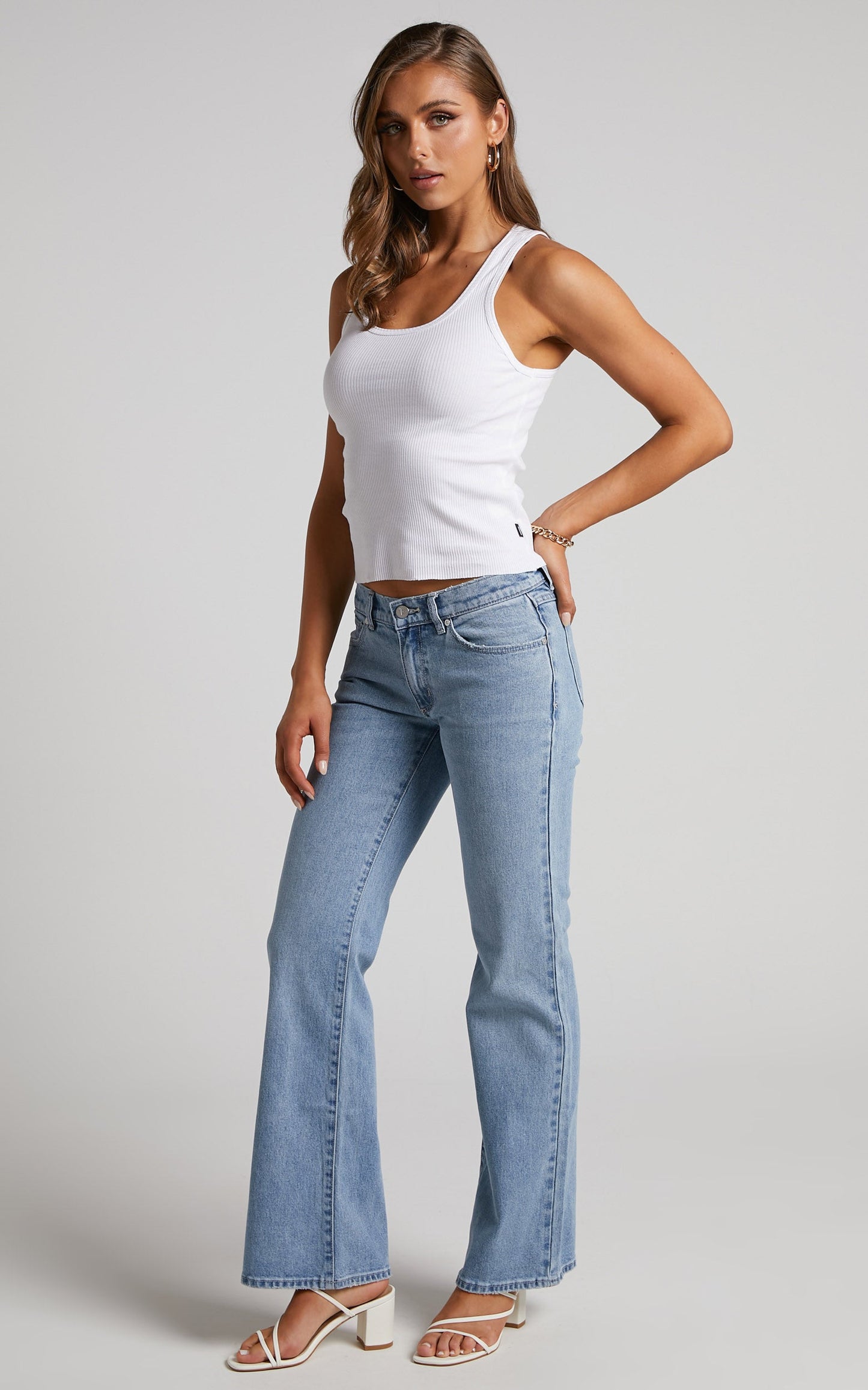 Abrand - A '99 Low Boot Courtney Jean in Light Vintage Blue