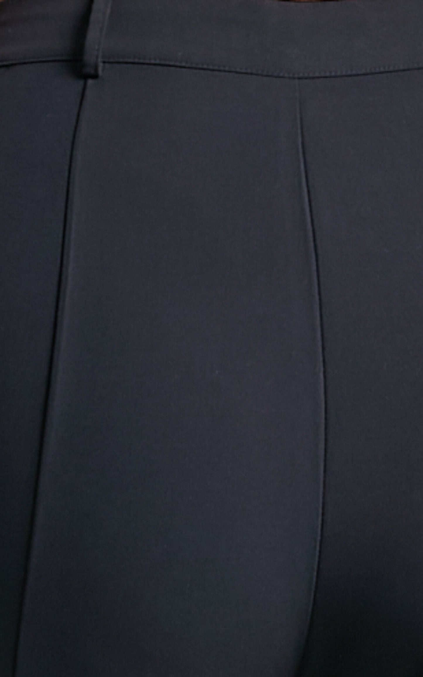 Amarie High Waisted Fitted Suiting Pants in Black