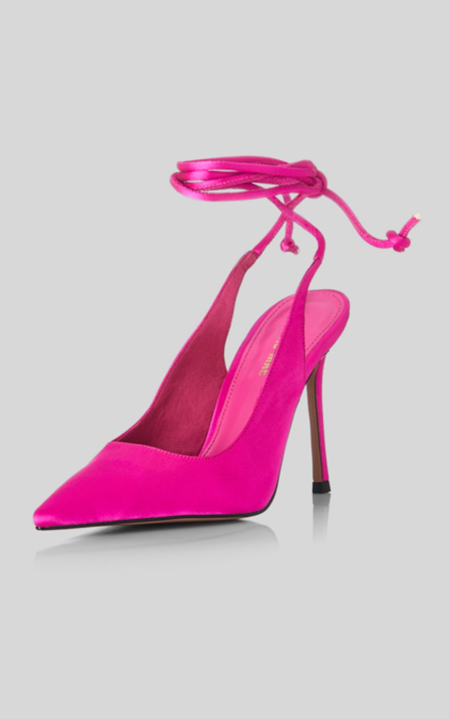 Alias Mae - Bobby Heels in Pink Satin