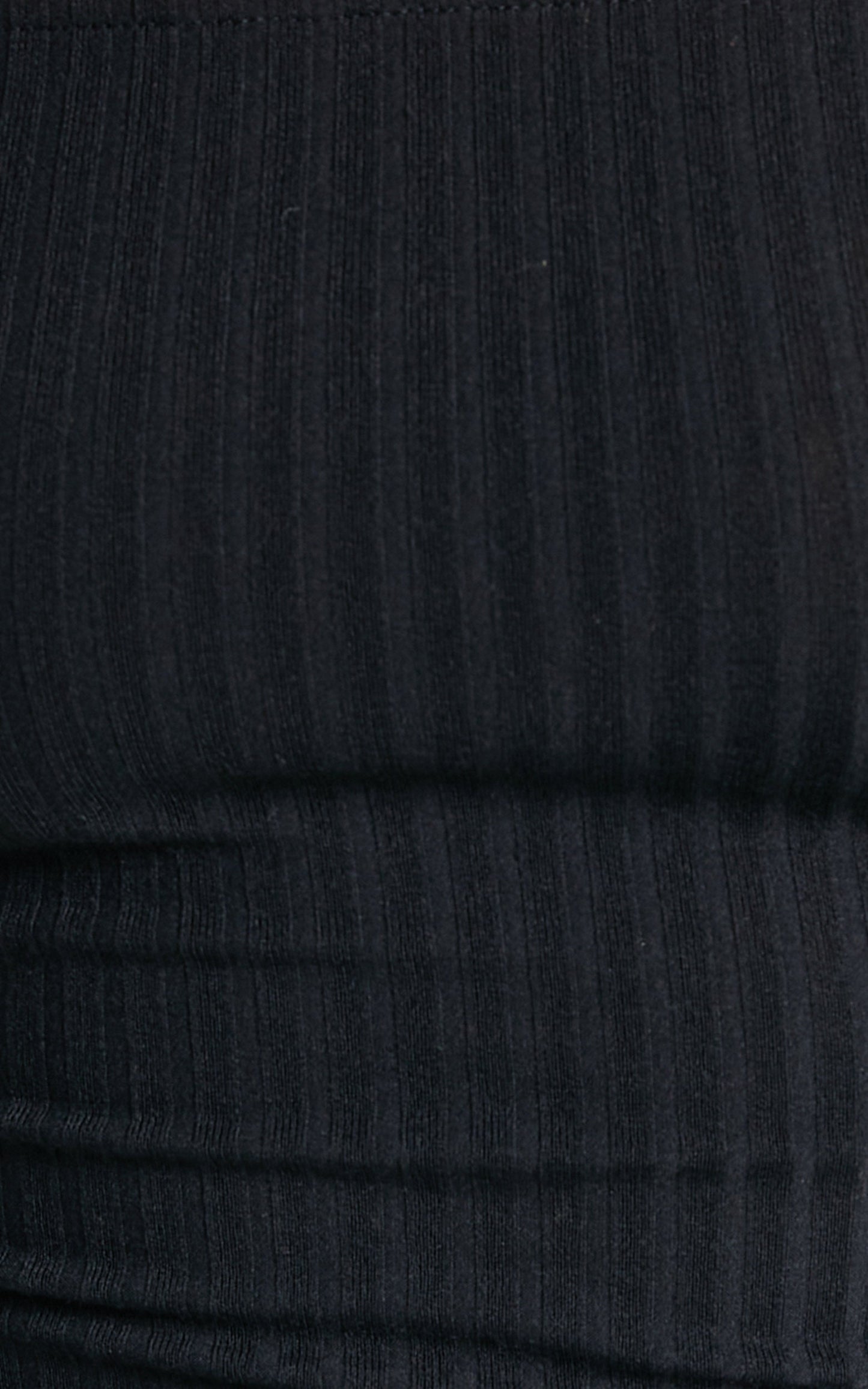 Complicate It Top - Long Sleeve Square Neck Top in Black