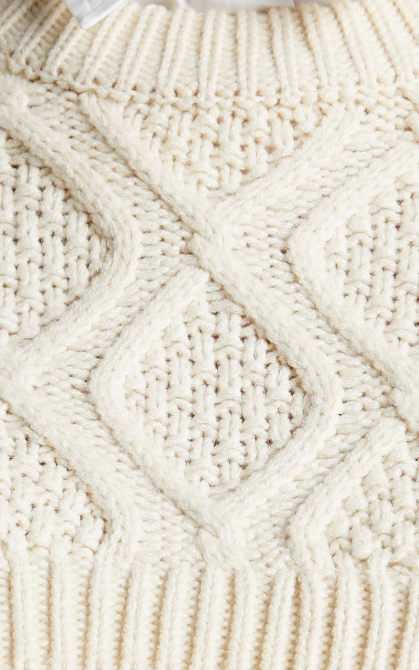 Lioness - Sonny Layered Knit Crop in Cream