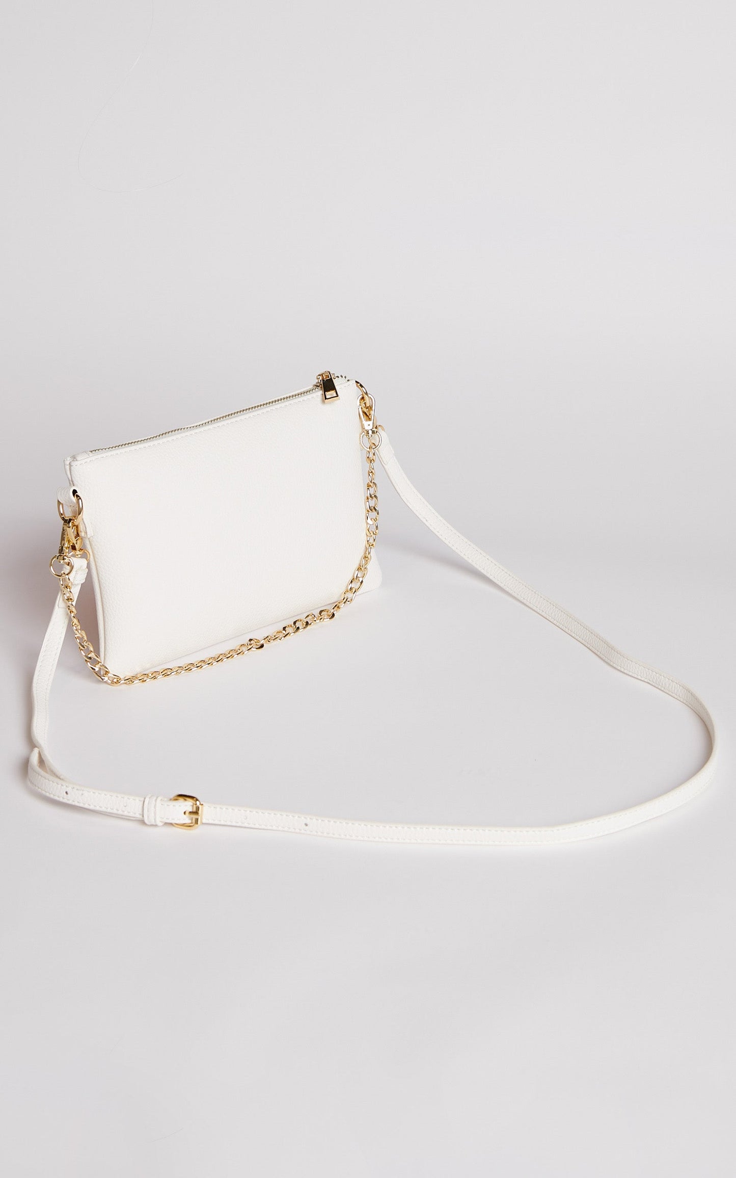 Peta and Jain - Quincy Bag in White Pebble
