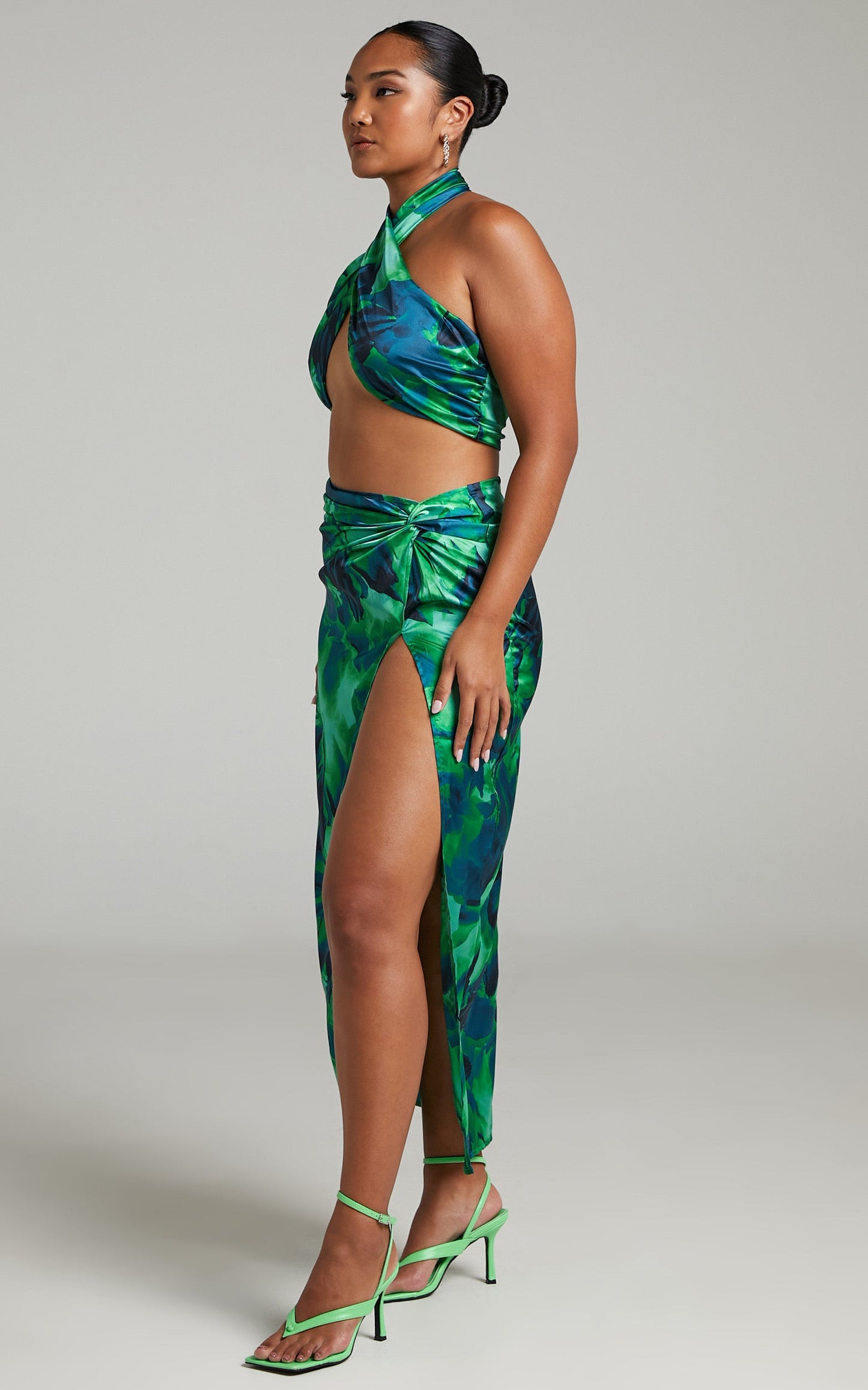 RUNAWAY THE LABEL - SCARLETT SKIRT in Green