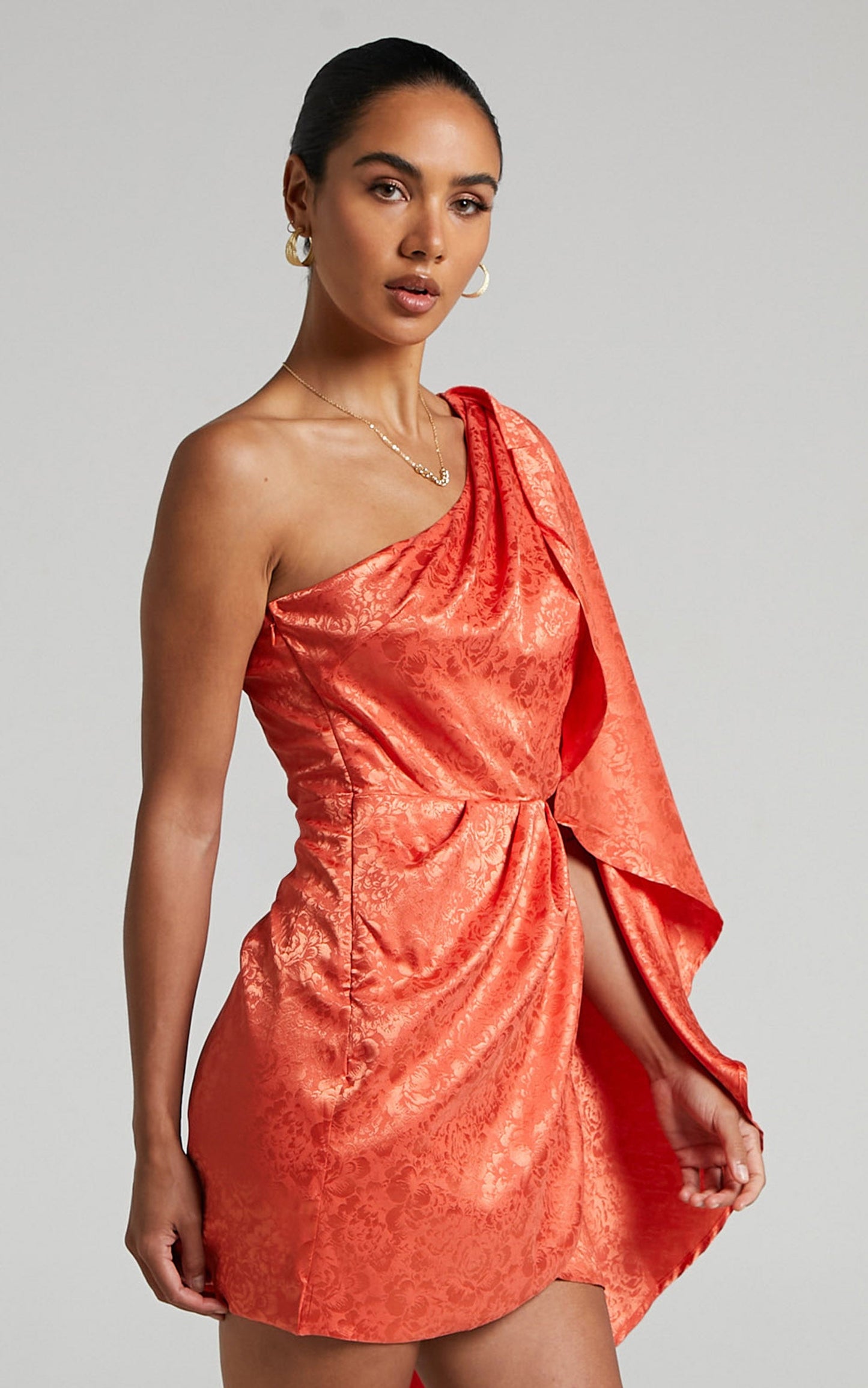 RUNAWAY THE LABEL - SERITA DRESS in Orange