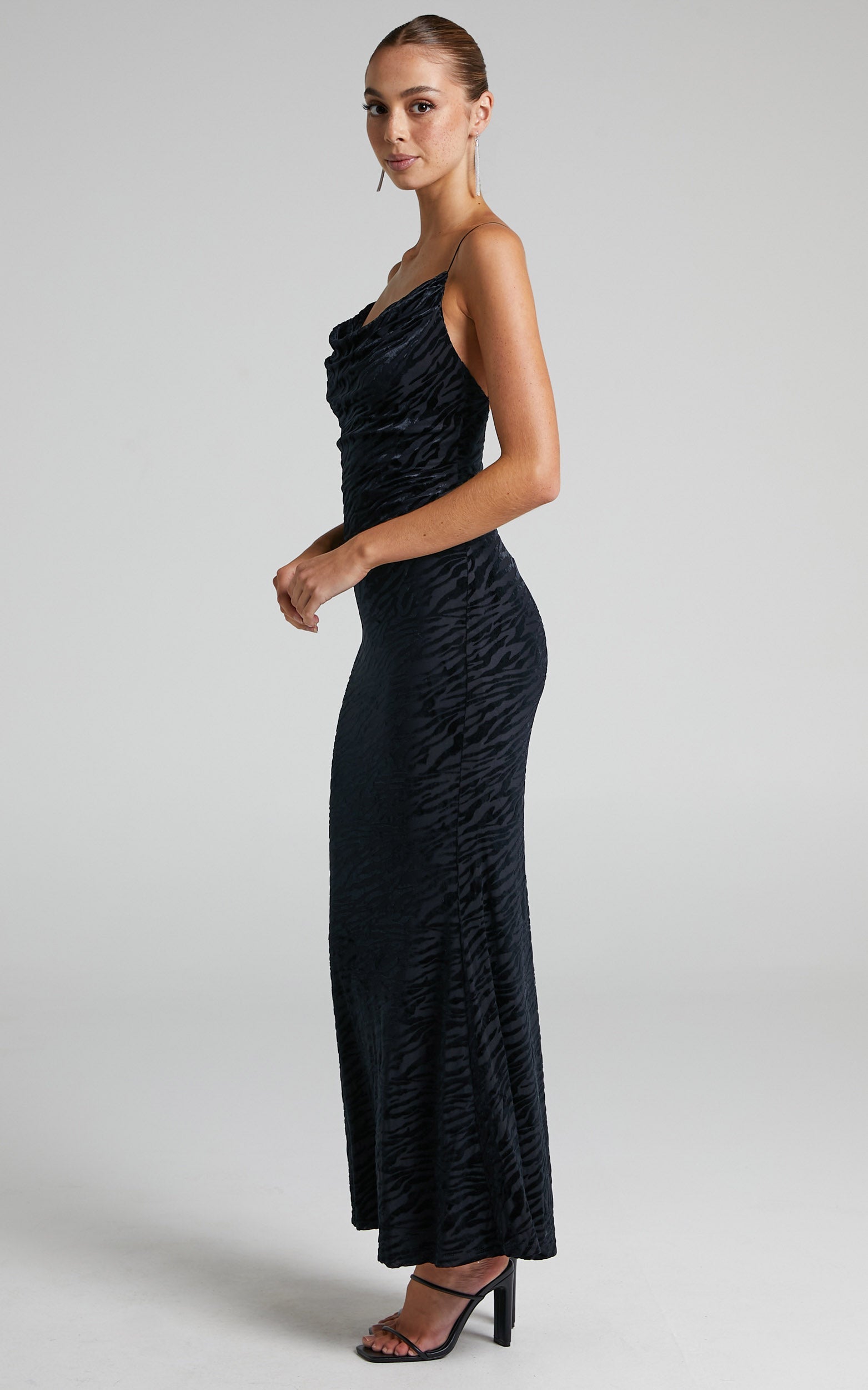Runaway The Label - Lionell Dress in Black Zebra