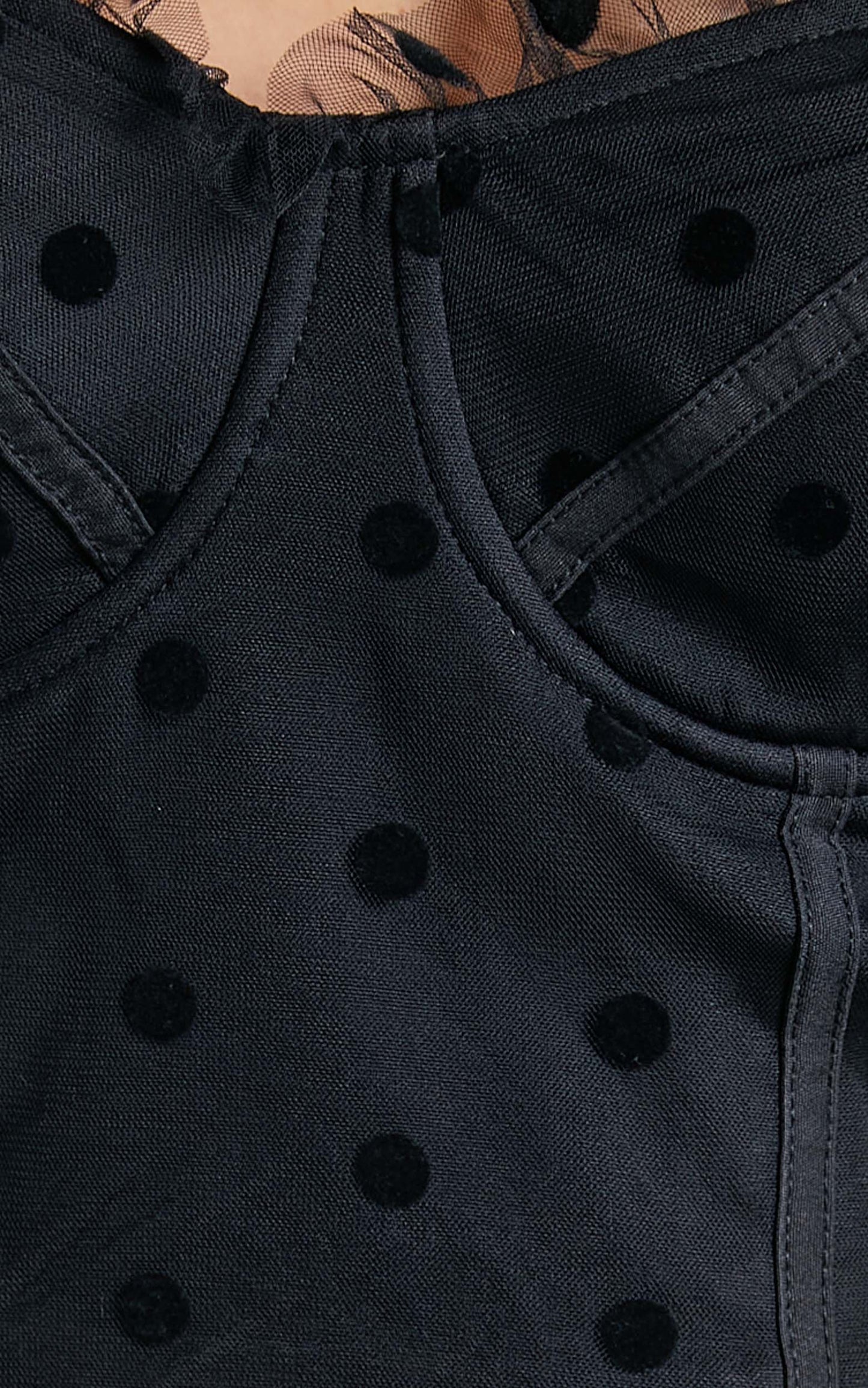 Runaway the Label - Chloe Top in Black Spot