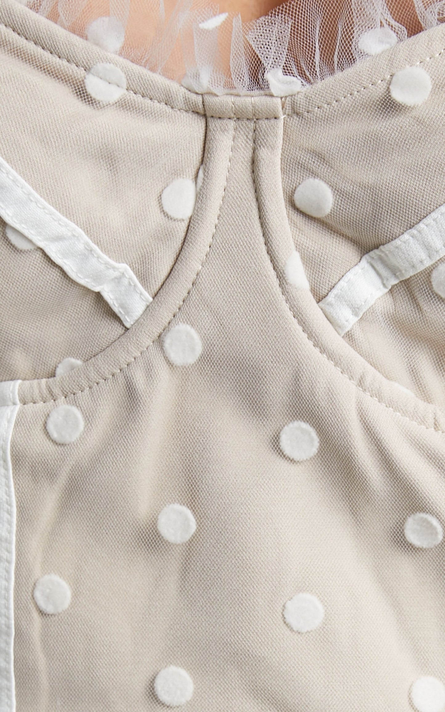 Runaway the Label - Chloe Top in White Spot