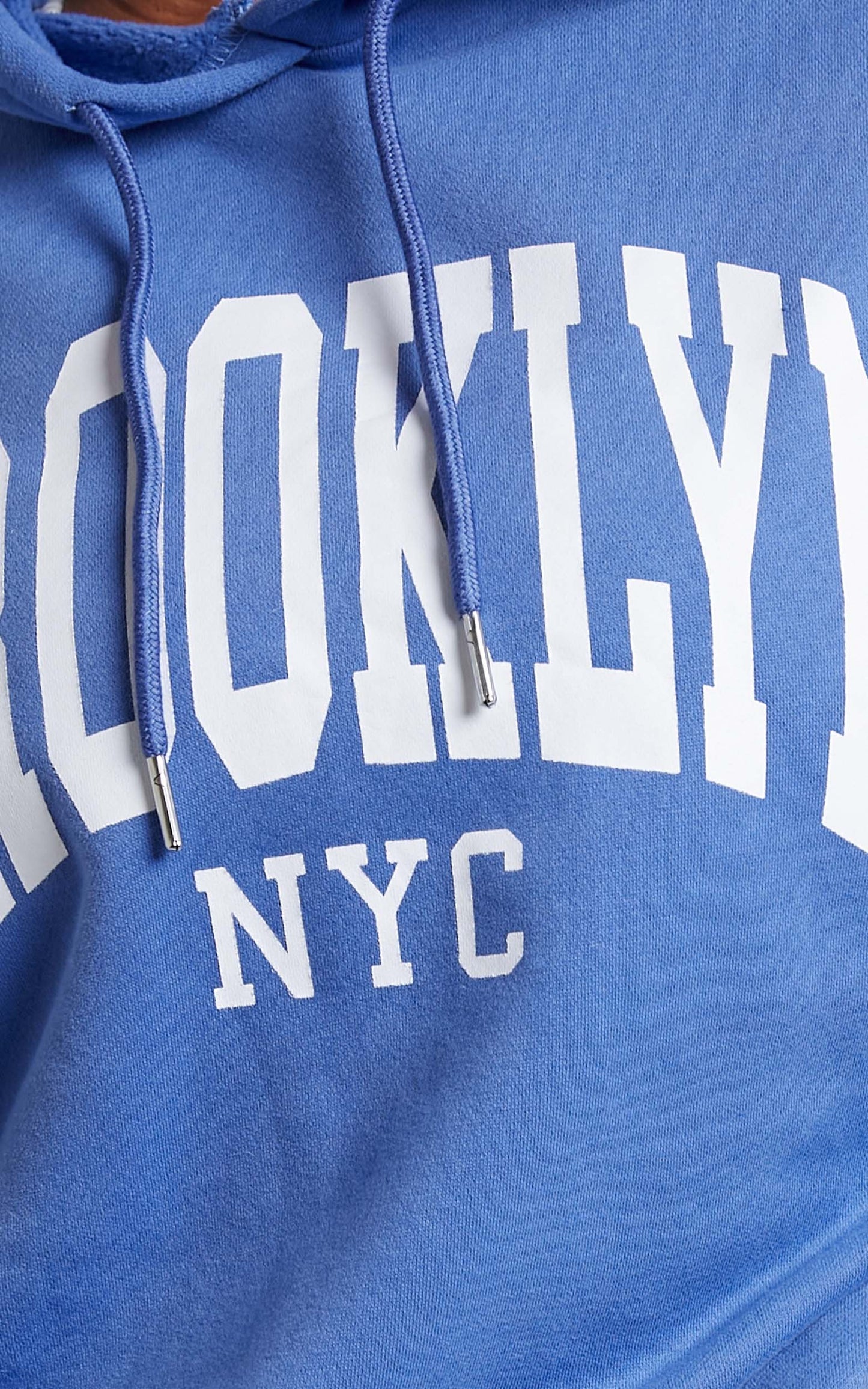 Sunday Society Club - Brooklyn NYC Oversized Hoodie in Blue