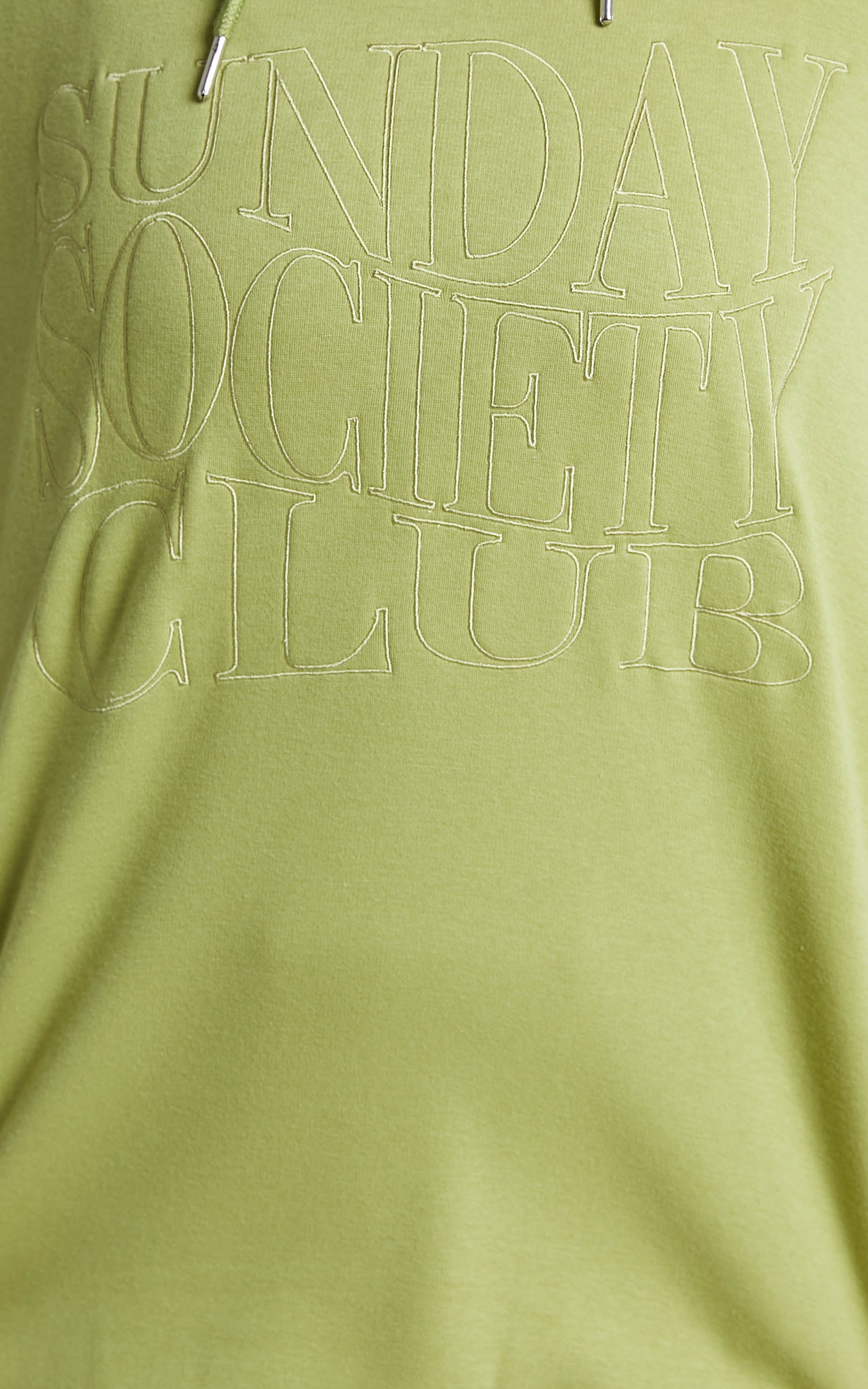 Sunday Leisure Club - Mellia Hoodie in sage