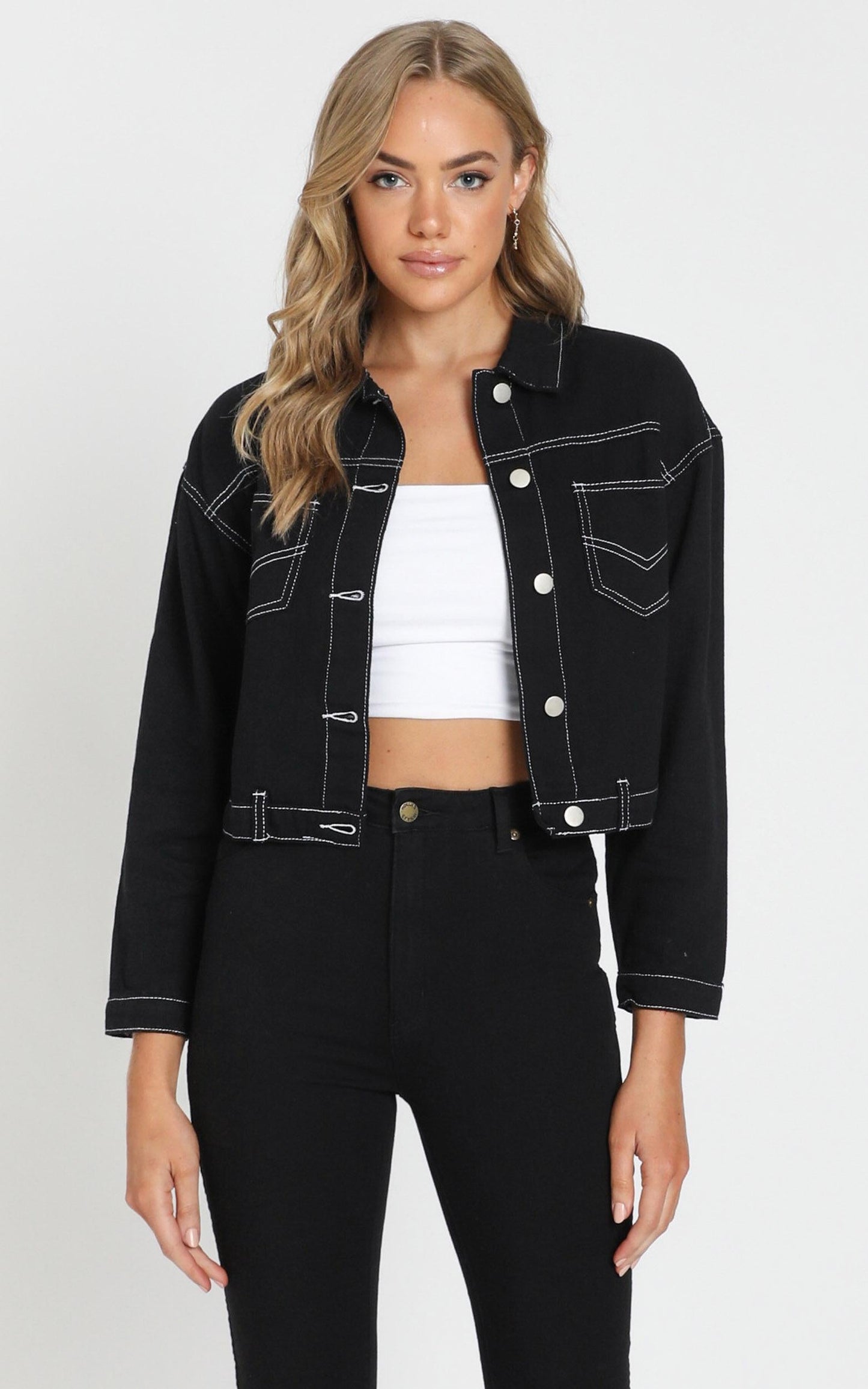 More The Merrier Jacket in Black