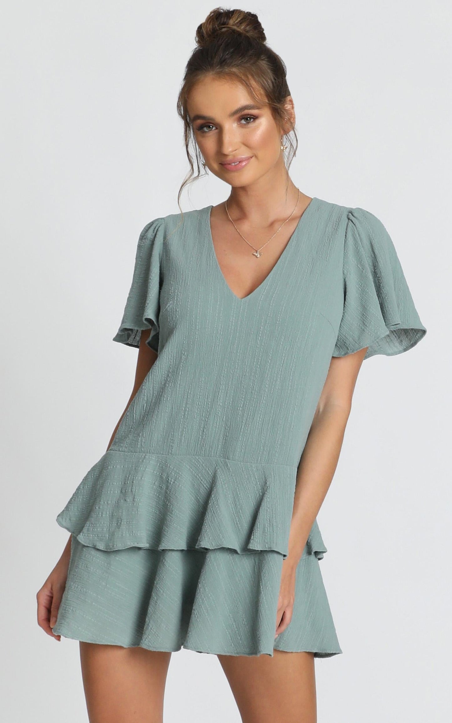 Bahama Baby Dress in Sage