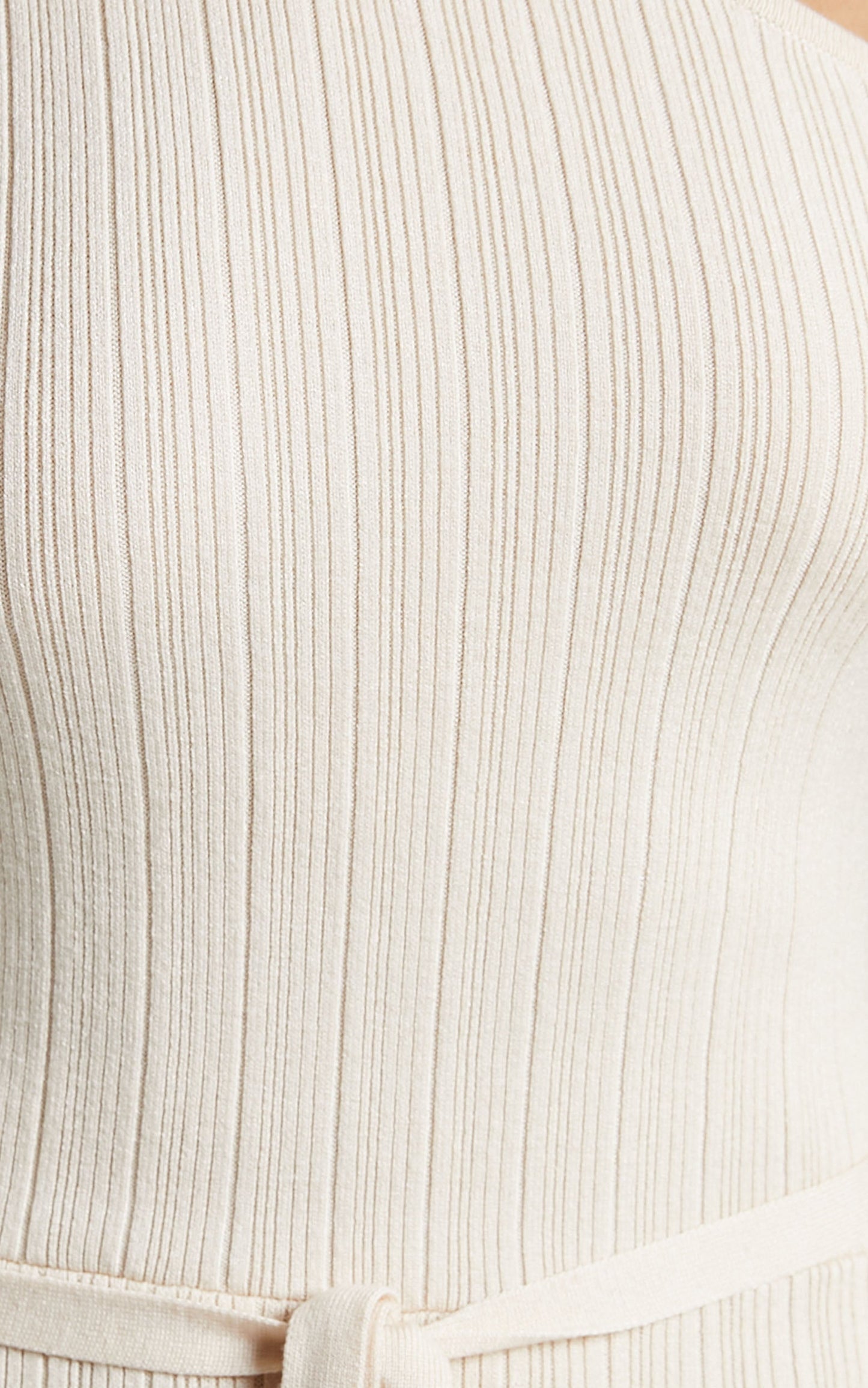 4th & Reckless - Carlie Knitted Jumpsuit in Nude Knit