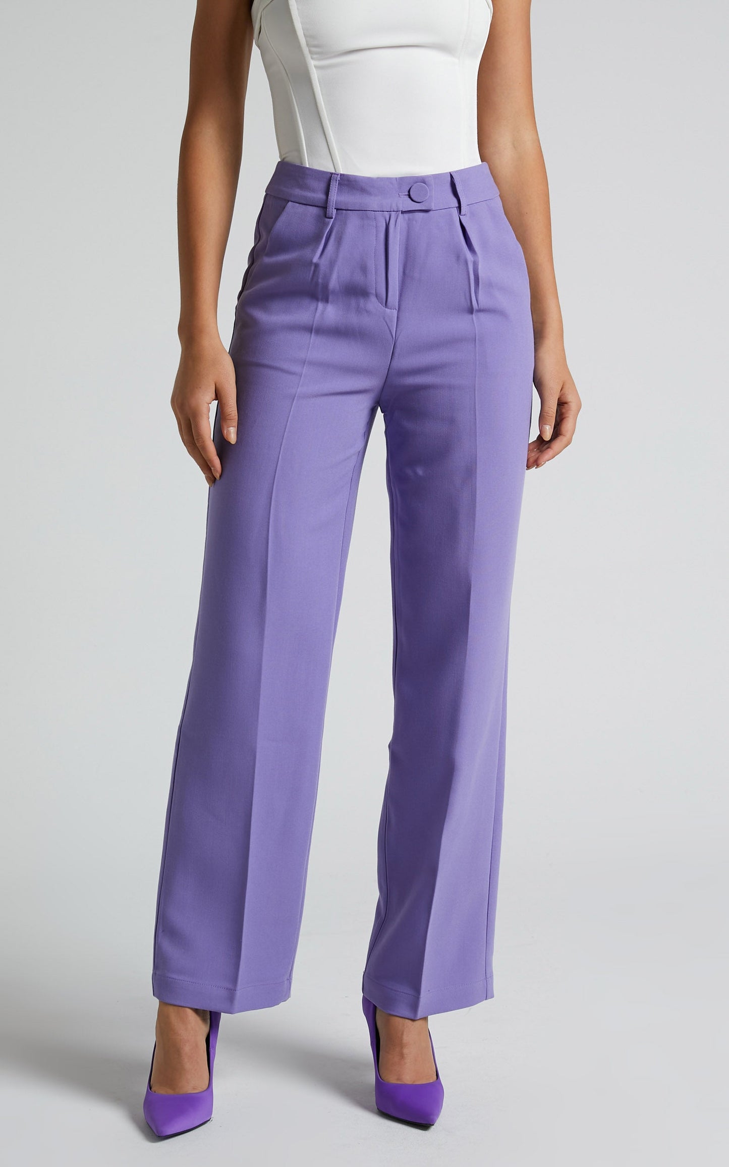 4th & Reckless - Cervo Trouser in Purple